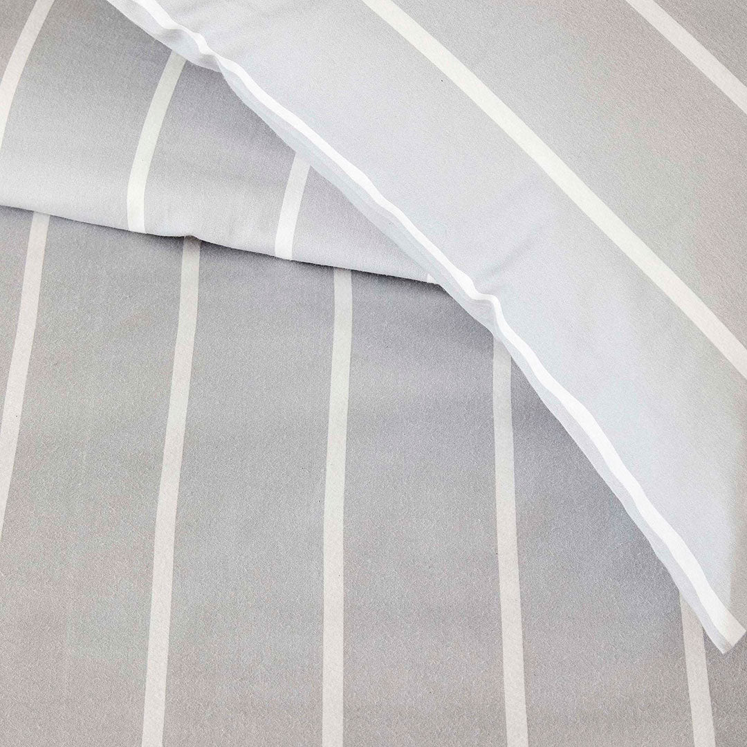 Dekbedovertrek Preppy Pinstripe Grijs