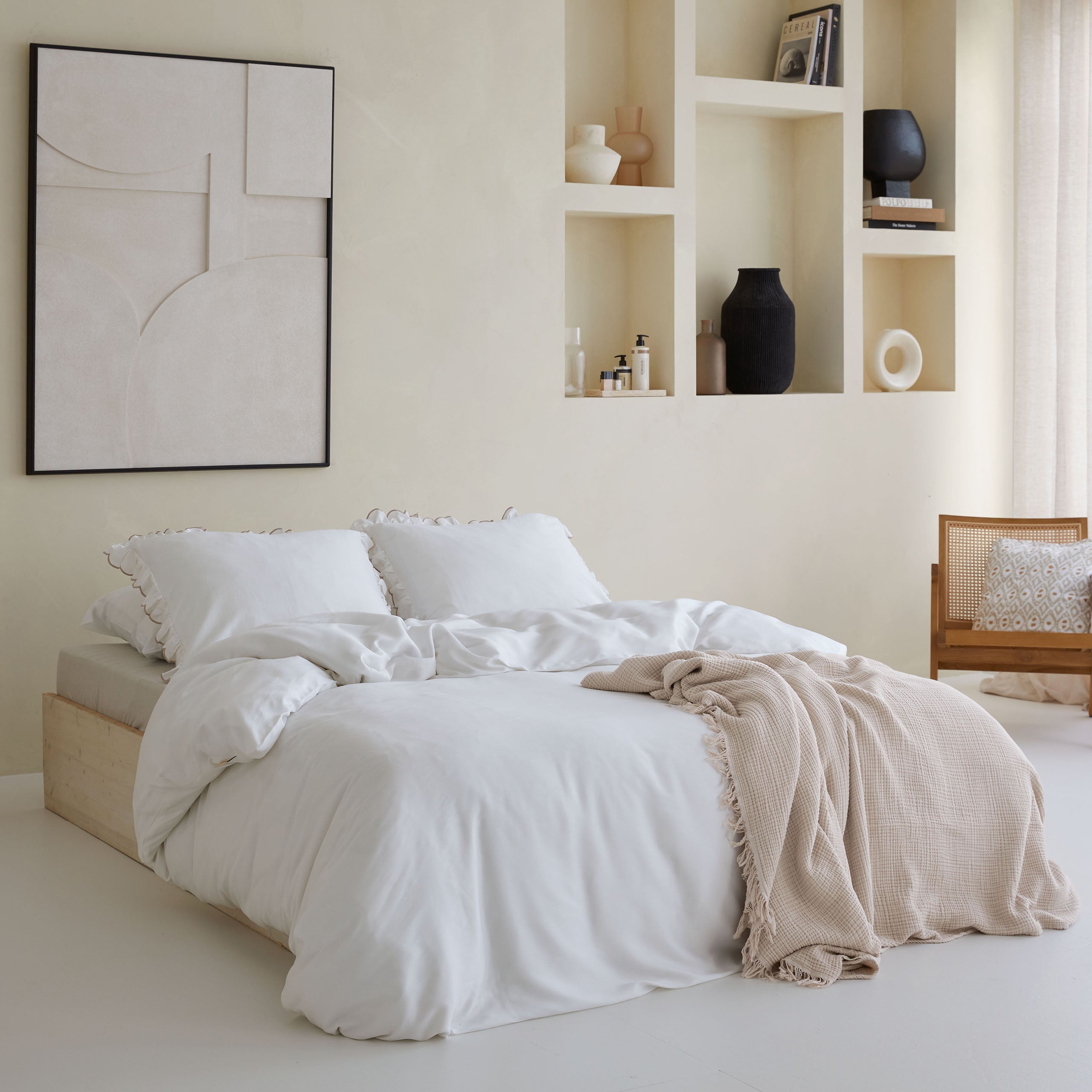 Dekbedovertrek Real Romance Wit