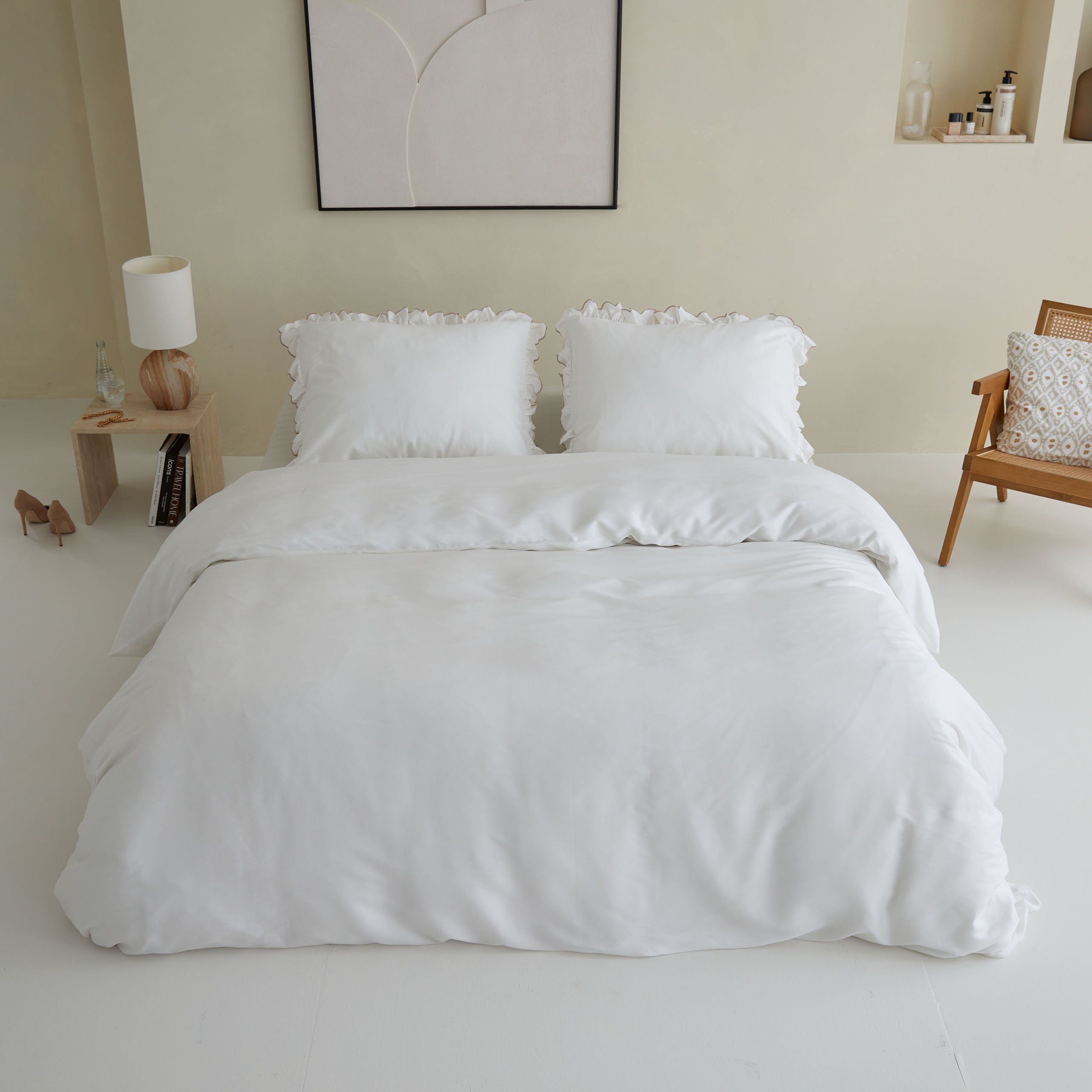 Dekbedovertrek Real Romance Wit