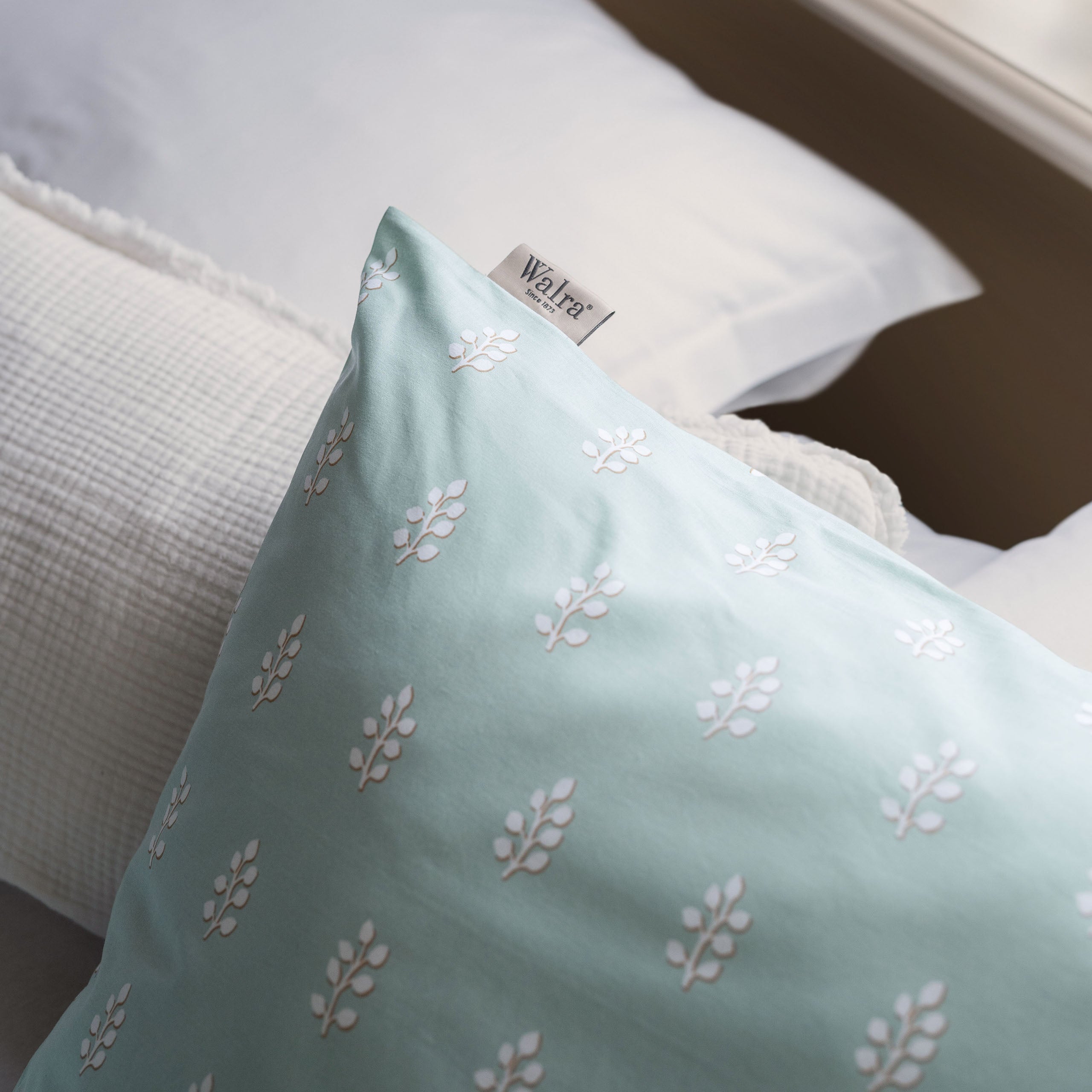 Dekbedovertrek Remade Lucky Leaves Zeeblauw