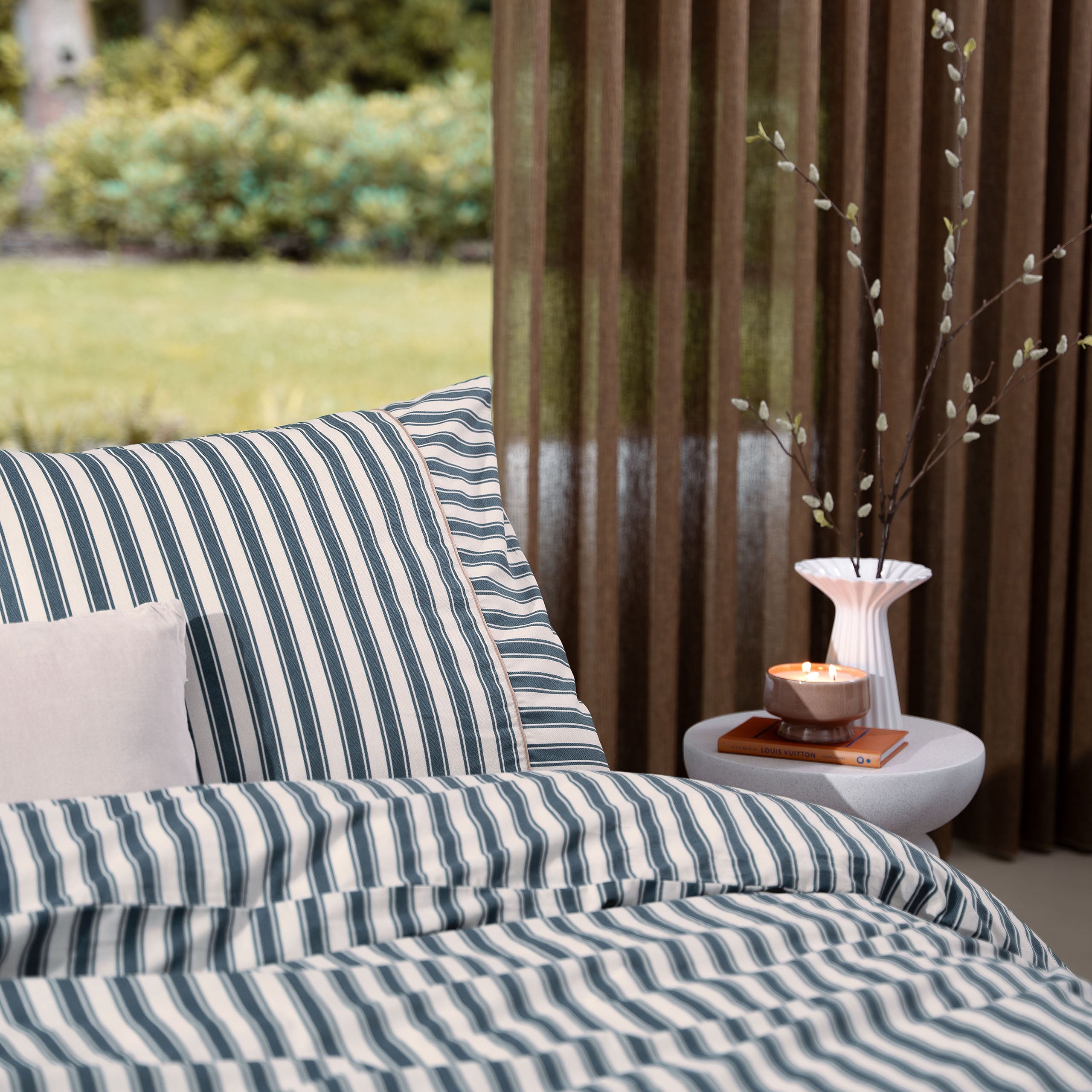 Dekbedovertrek Refined Lines Blauw