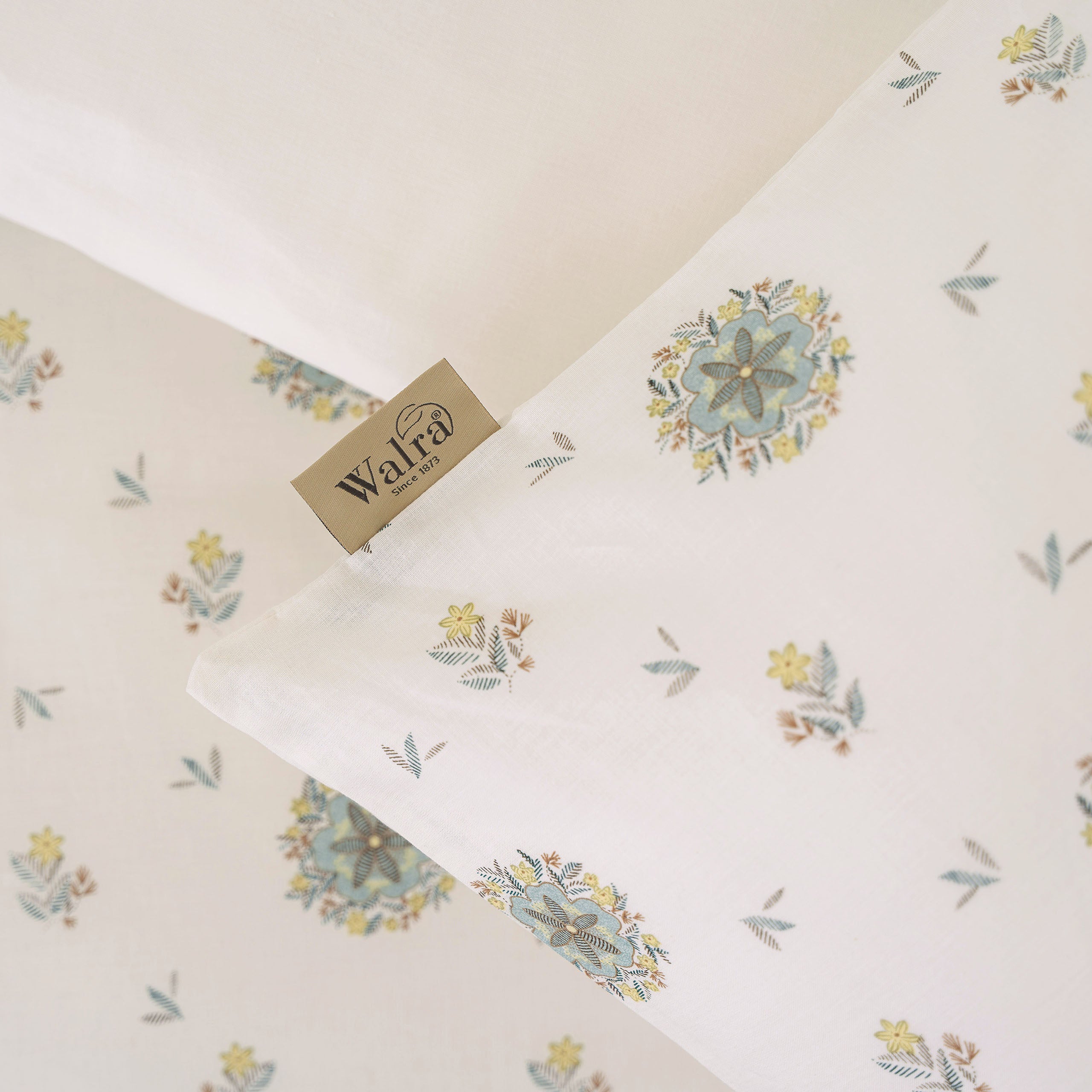 Dekbedovertrek Vintage Floral Zand