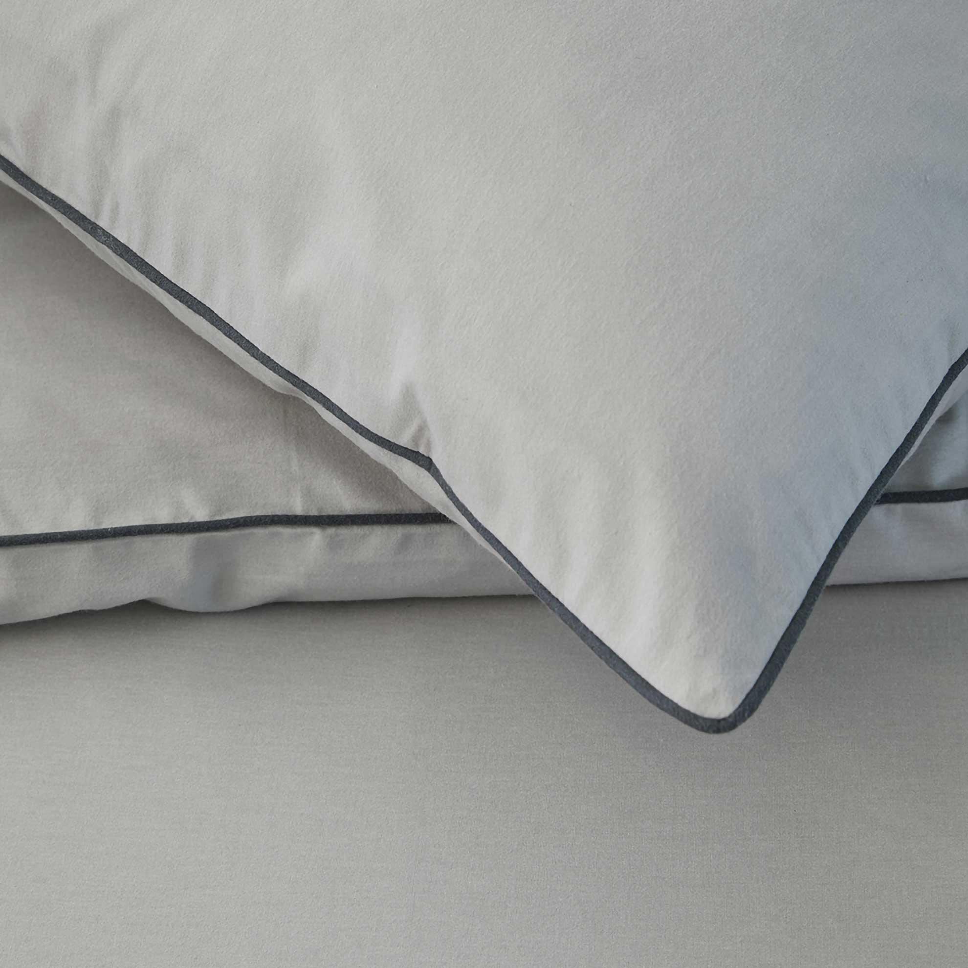 Dekbedovertrek Sweet Softy grijs / groen