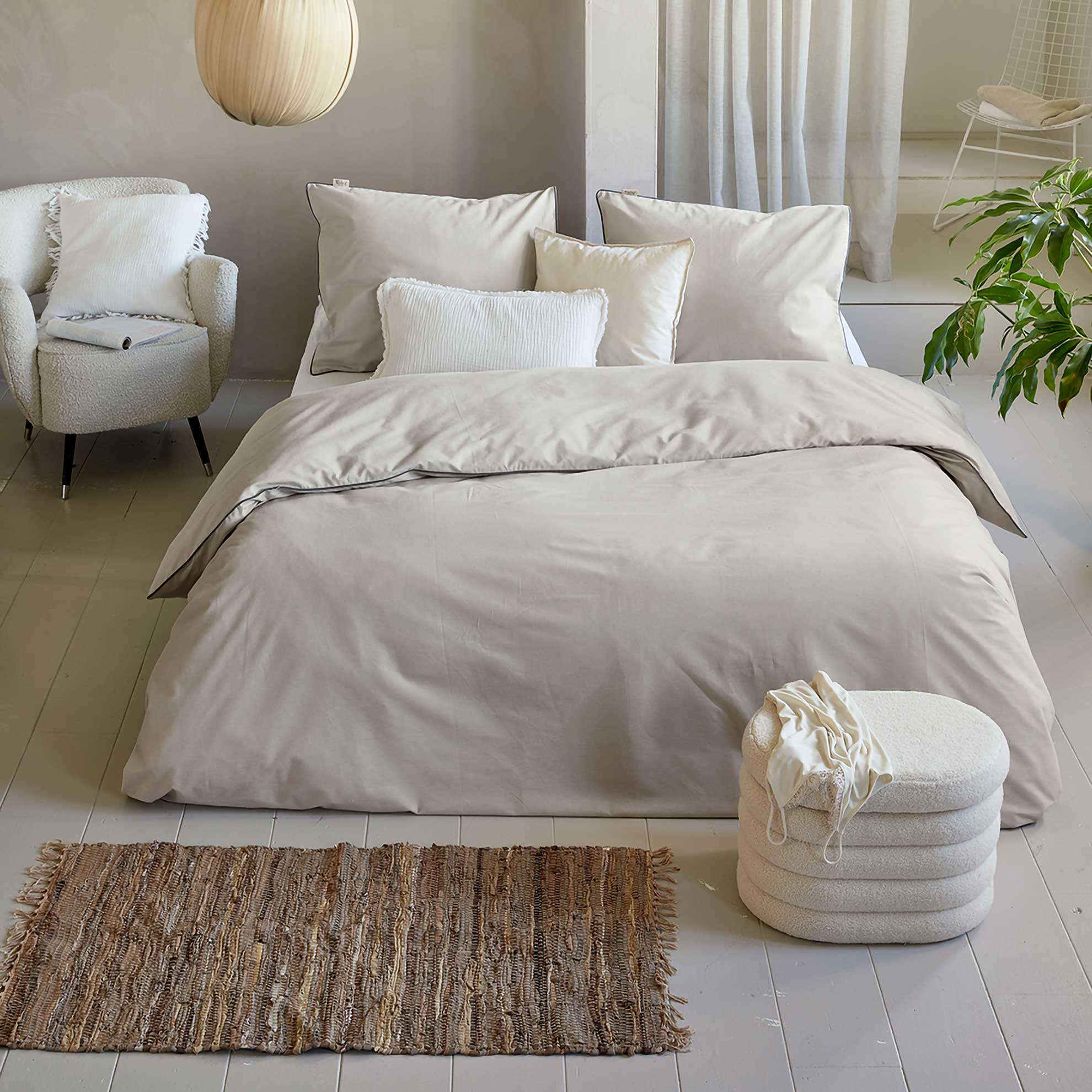 Dekbedovertrek Sweet Softy Zand