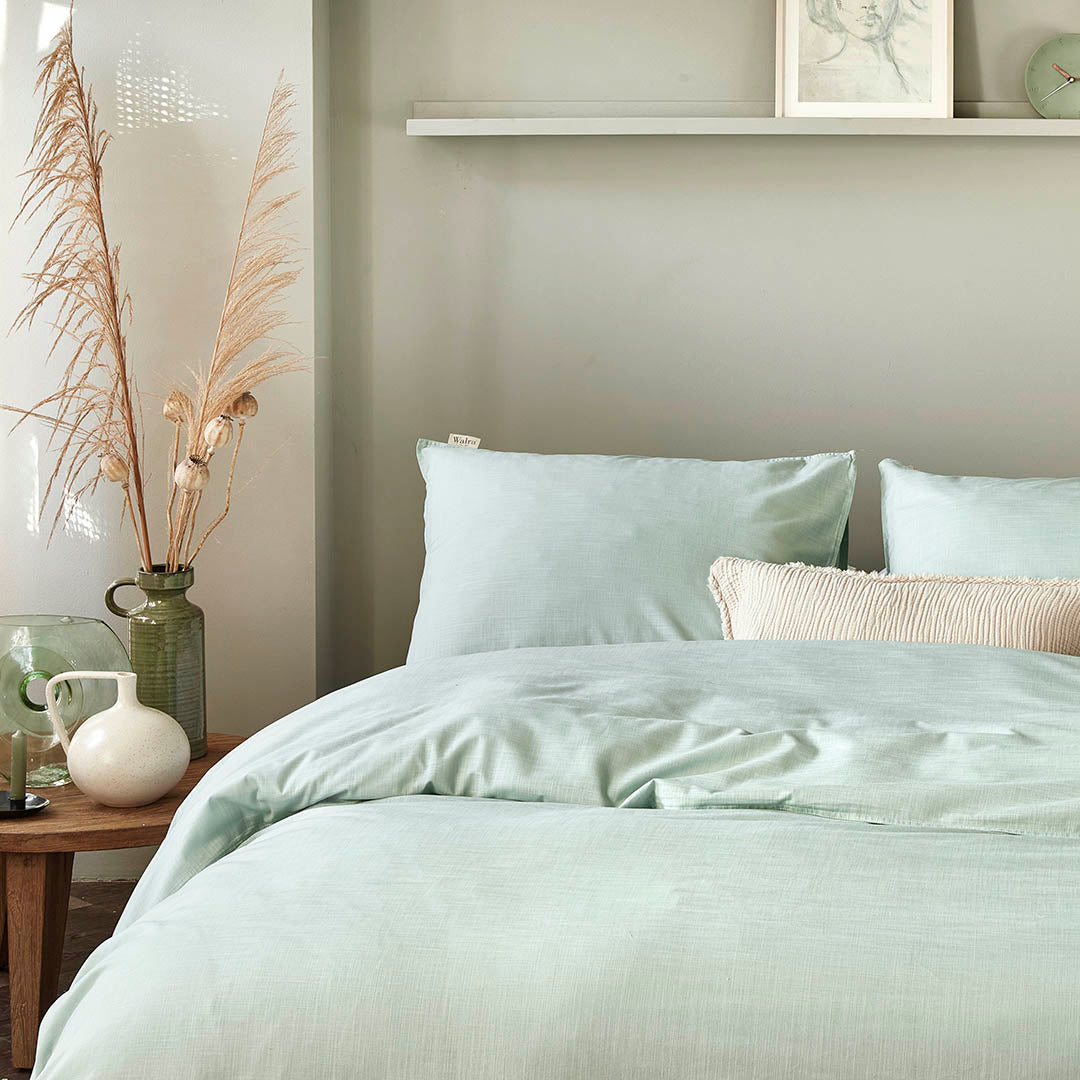Dekbedovertrek Vintage Cotton Jade
