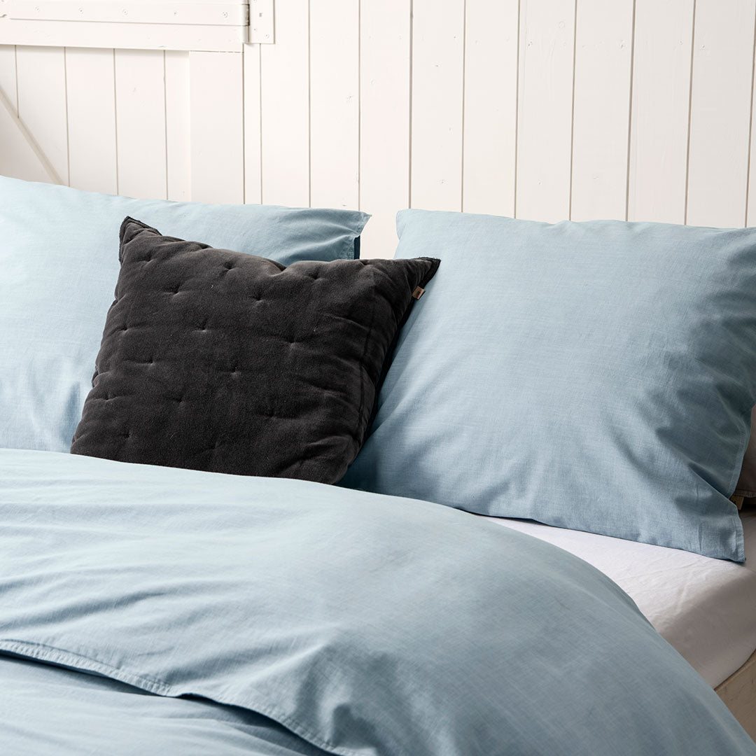 Dekbedovertrek Vintage Cotton Jeans Blauw