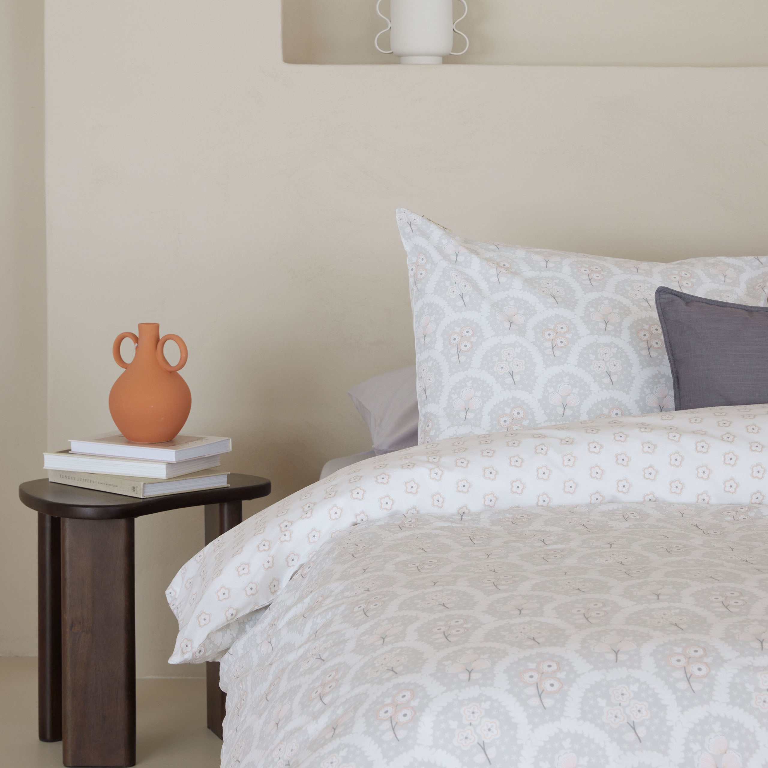 Dekbedovertrek Vintage Memory Grijs