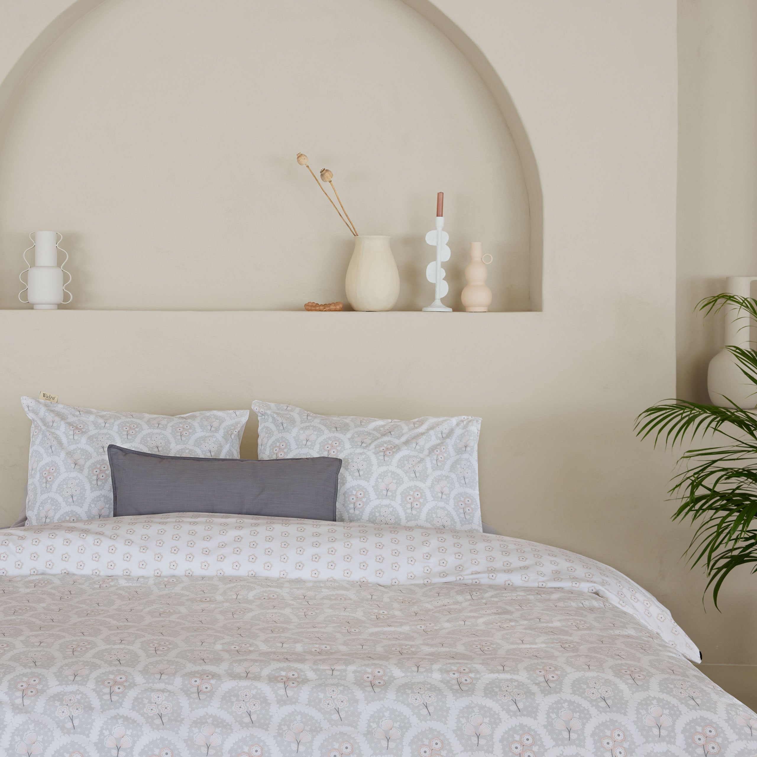 Dekbedovertrek Vintage Memory Grijs