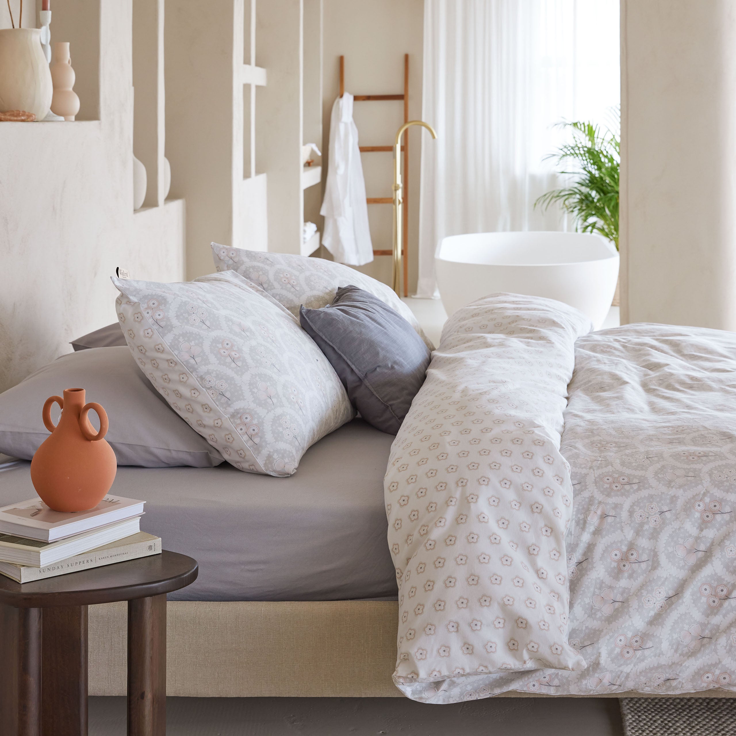 Dekbedovertrek Vintage Memory Grijs