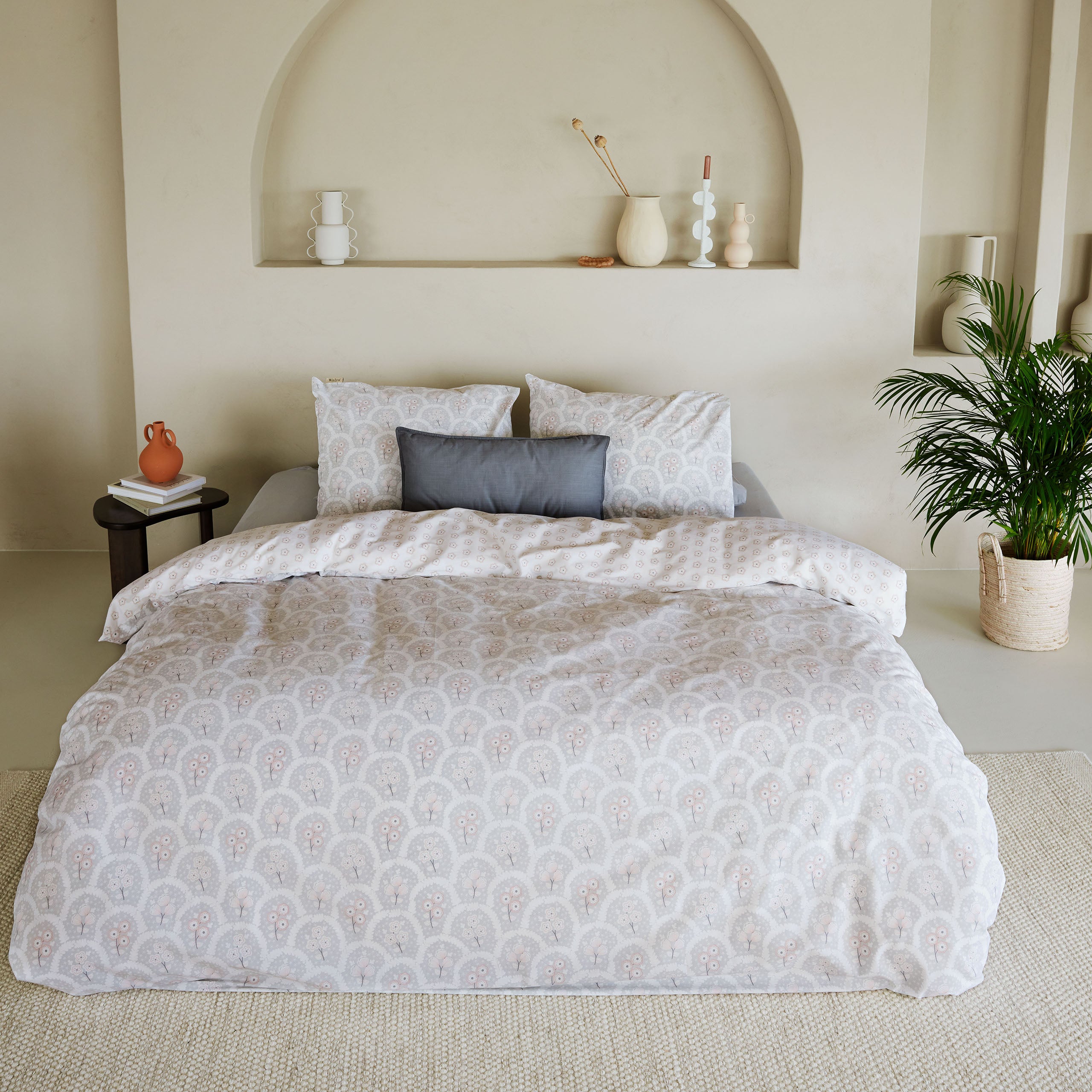 Dekbedovertrek Vintage Memory Grijs