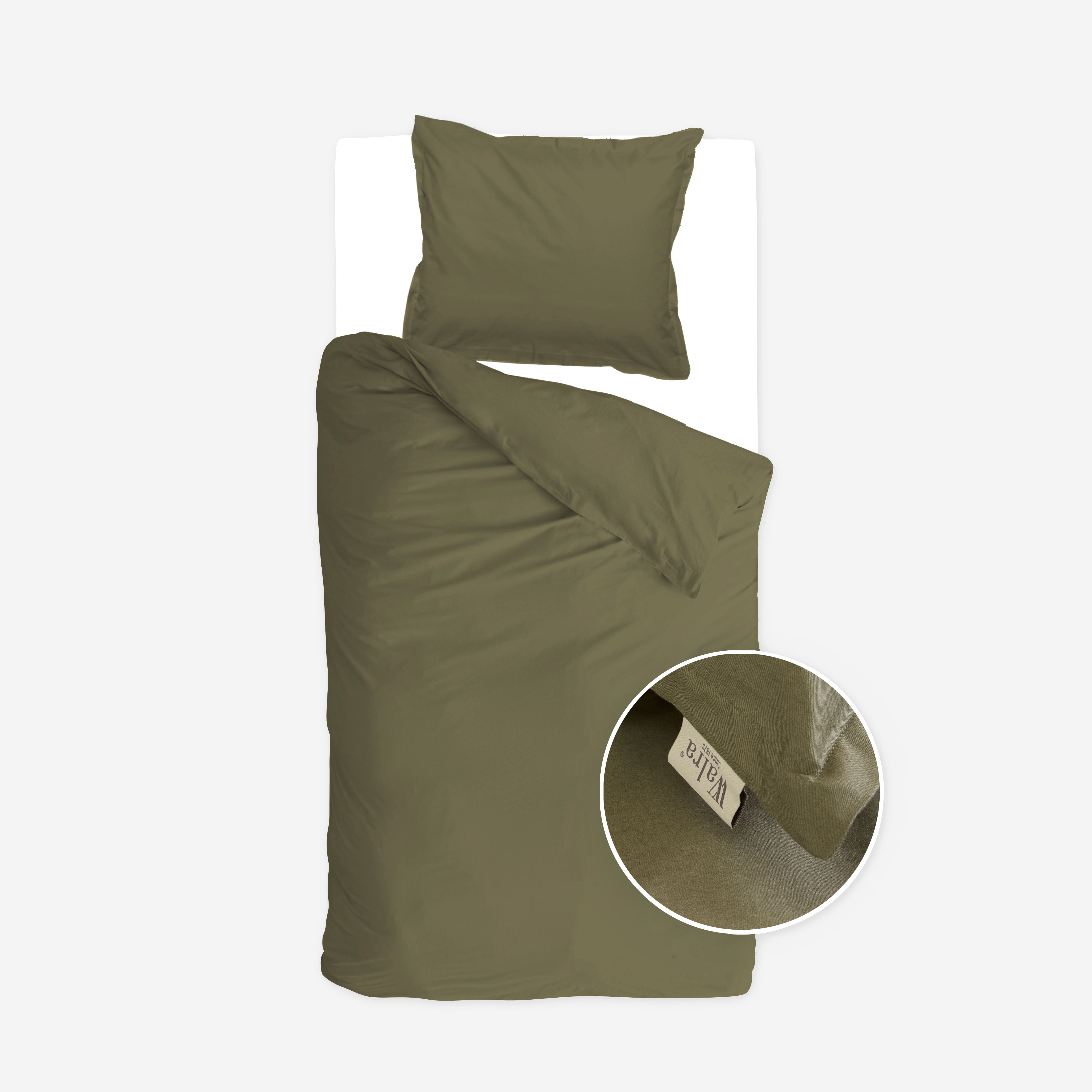 Dekbedovertrek Vintage Satin Groen