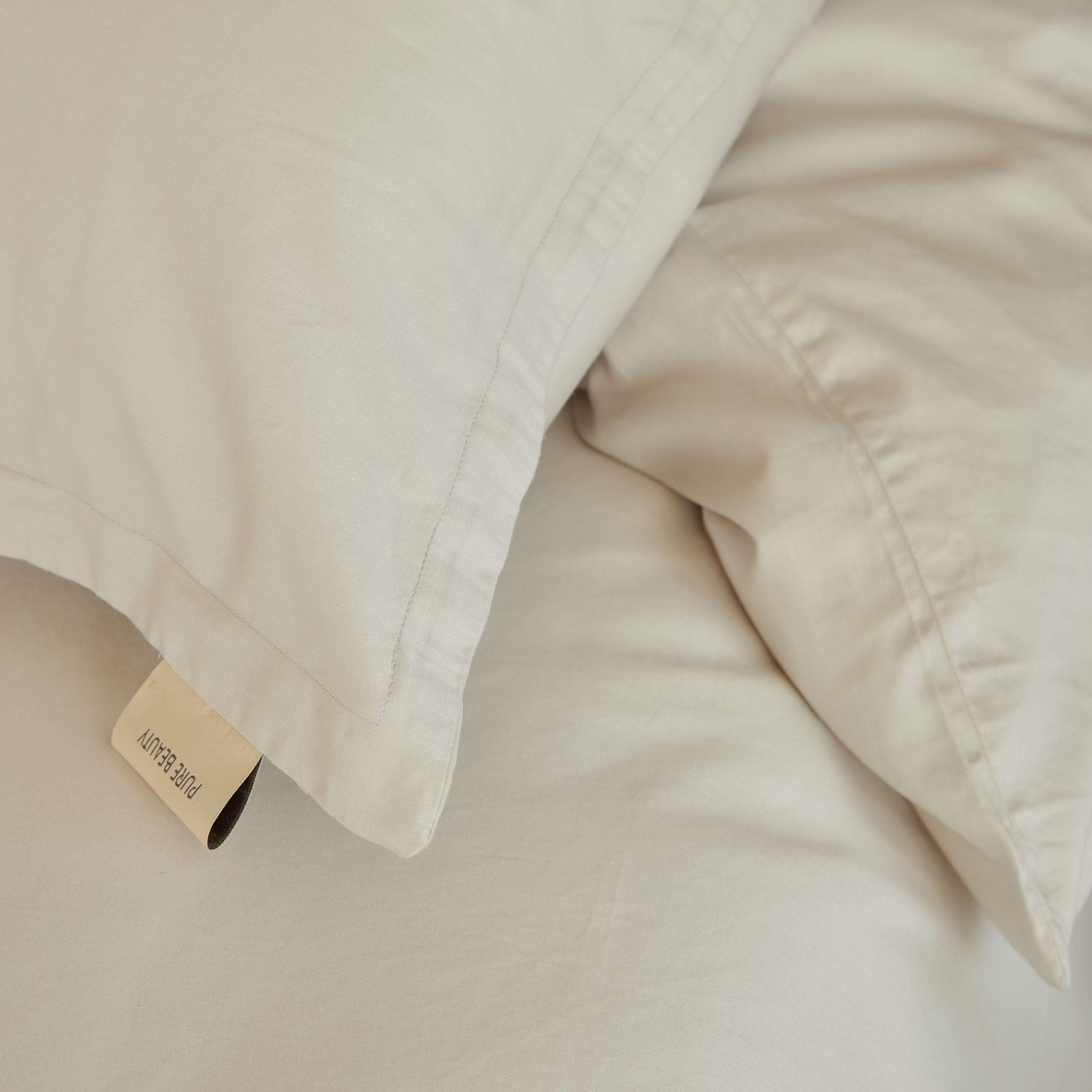 Dekbedovertrek Vintage Satin Zand