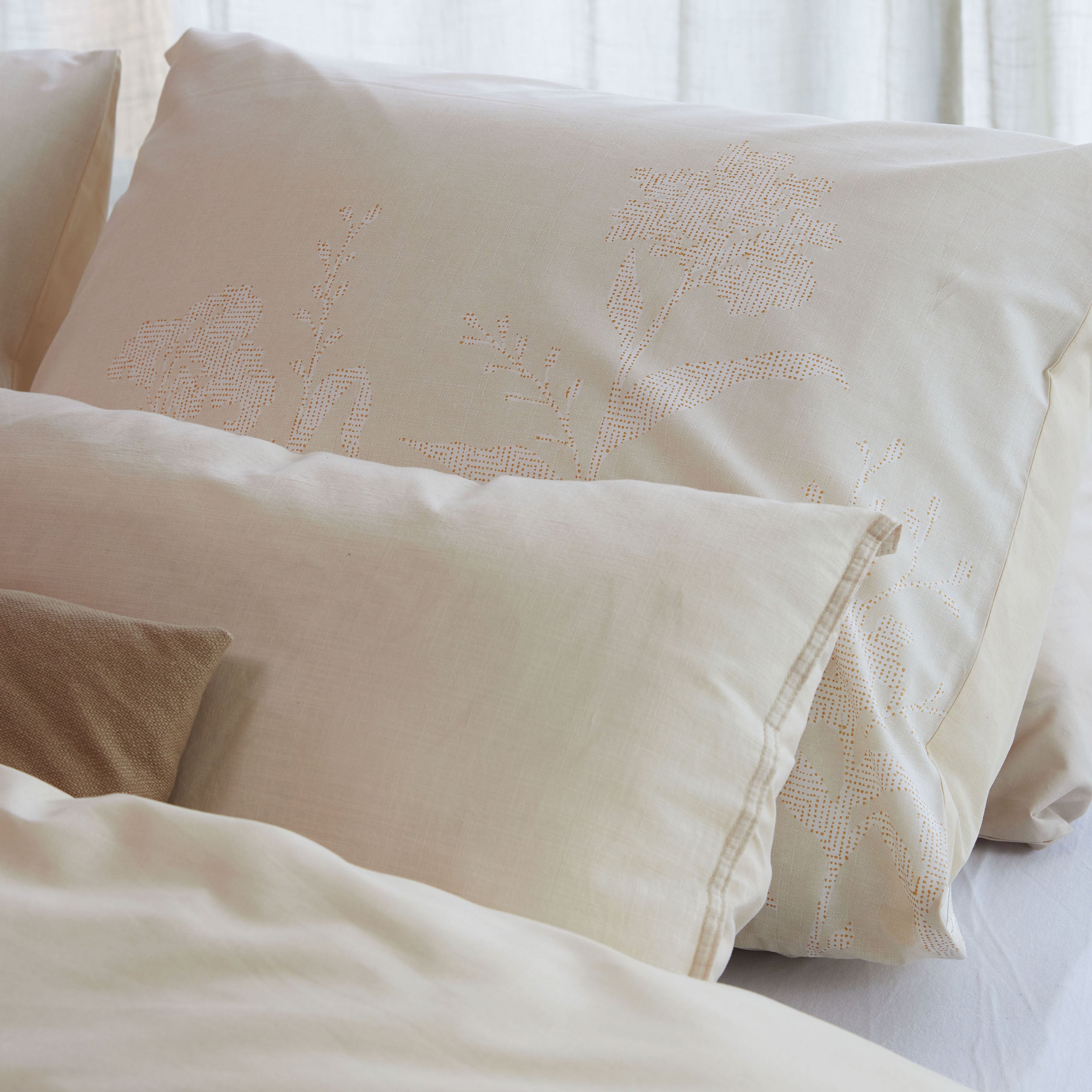 Dekbedovertrek Yarrow Elegance Zand