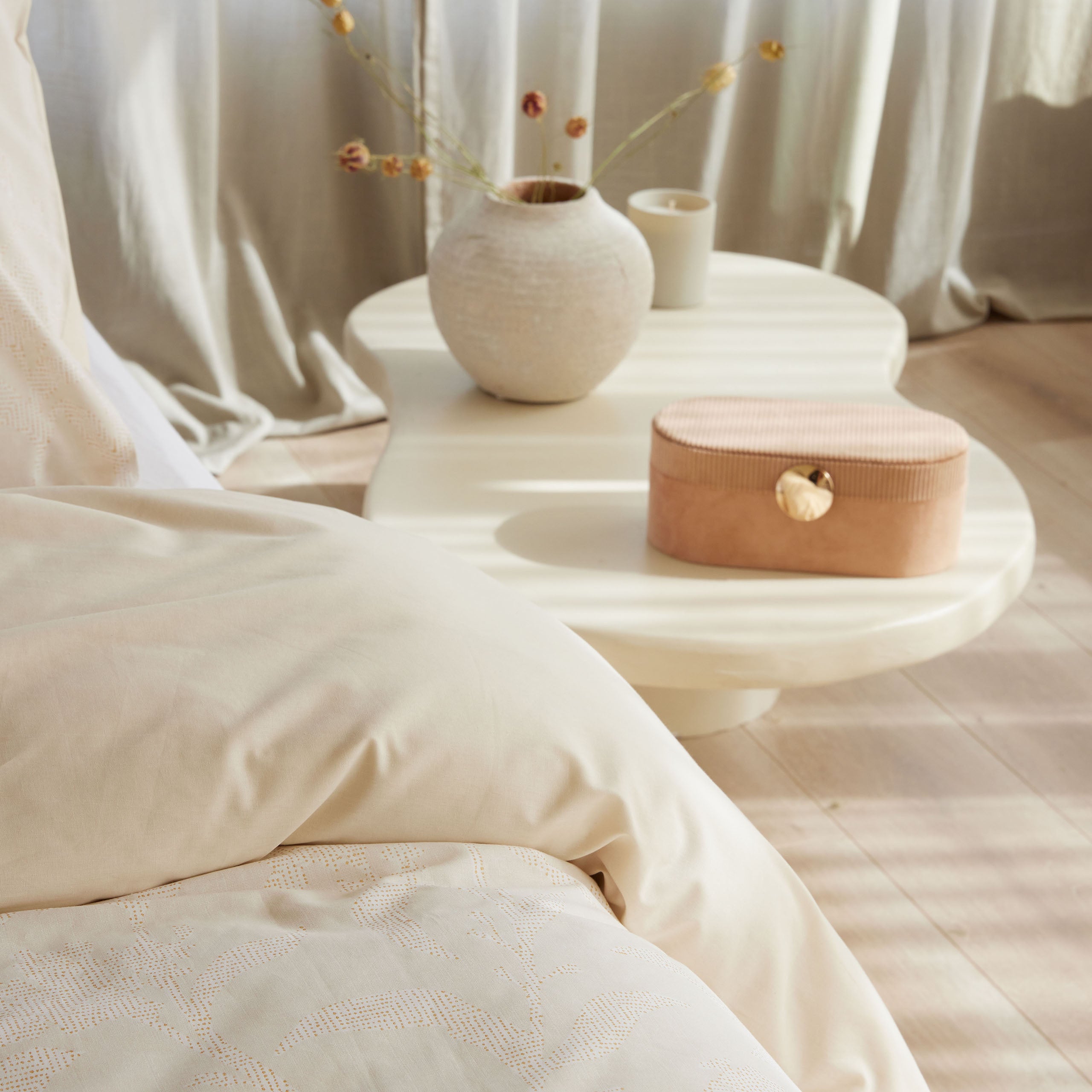 Dekbedovertrek Yarrow Elegance Zand