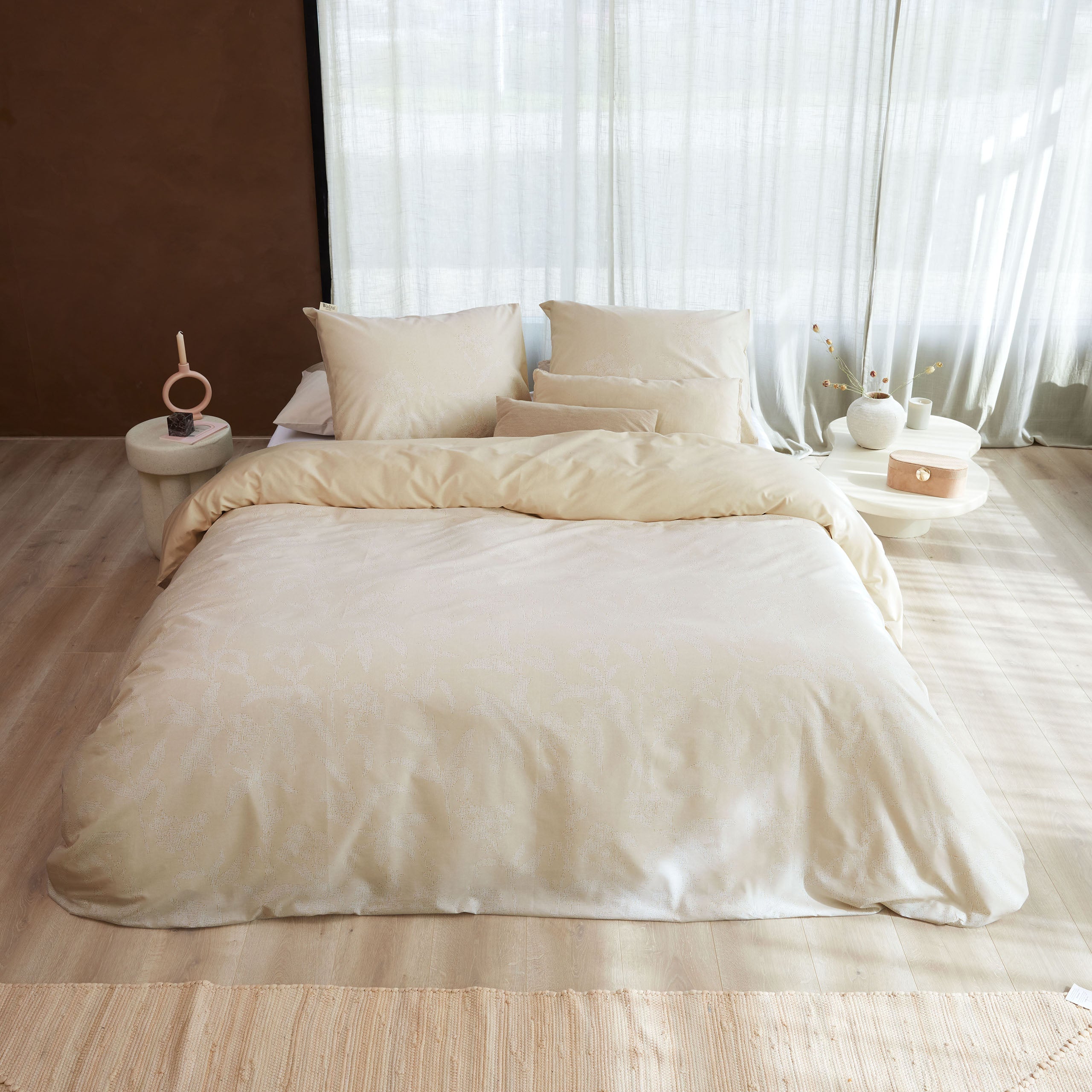 Dekbedovertrek Yarrow Elegance Zand