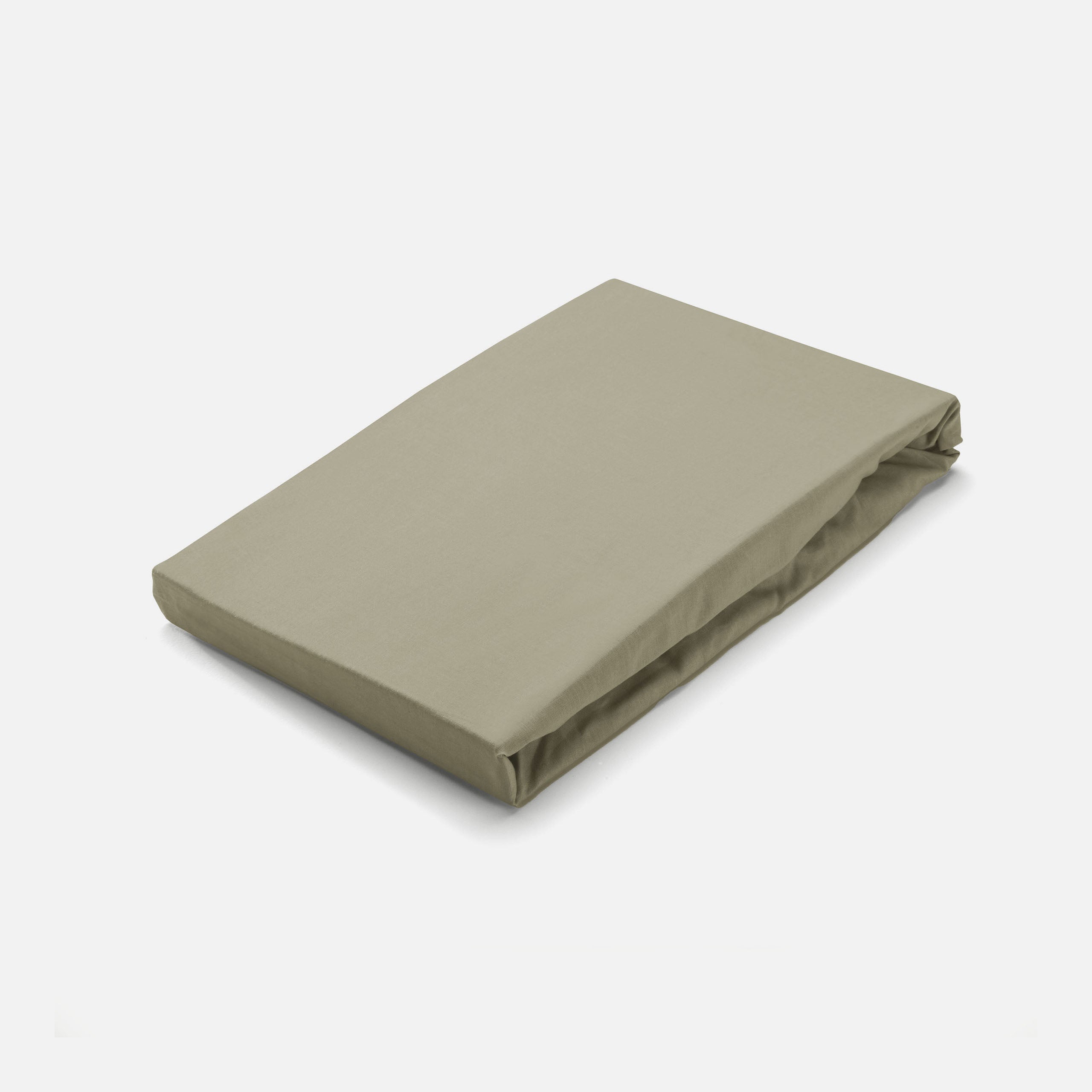 Hoeslaken Crispy Cotton Groen