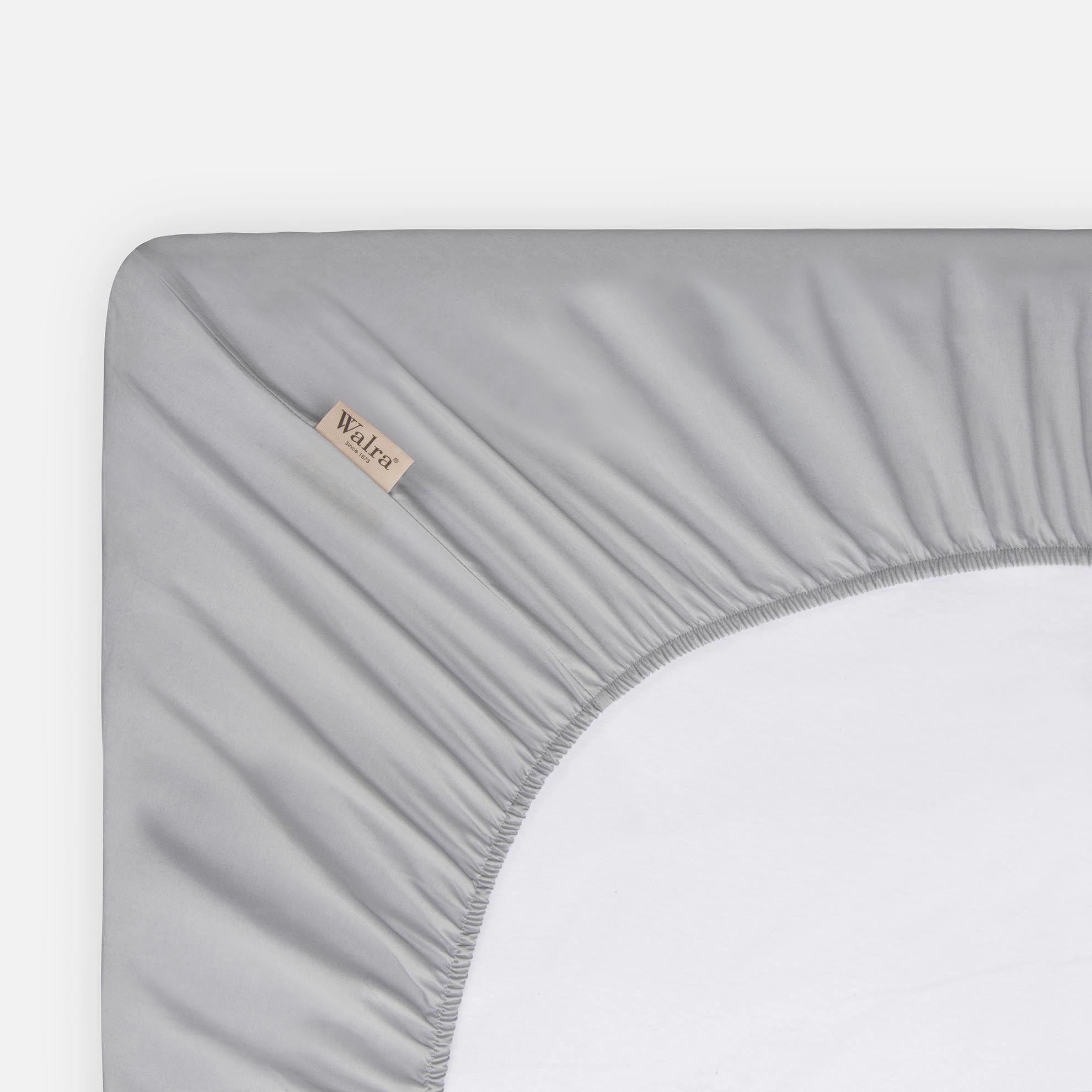 Hoeslaken Crispy Cotton Grijs