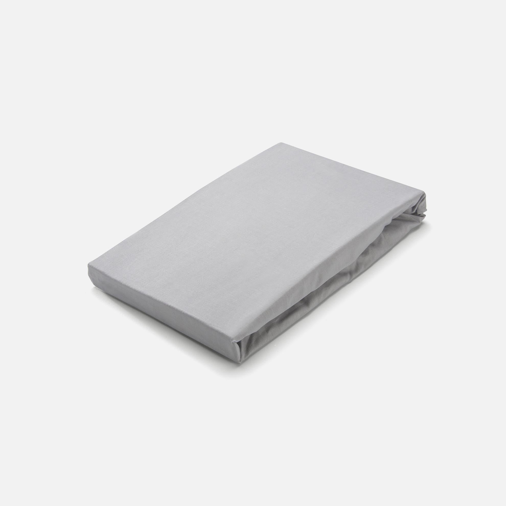 Hoeslaken Crispy Cotton Grijs