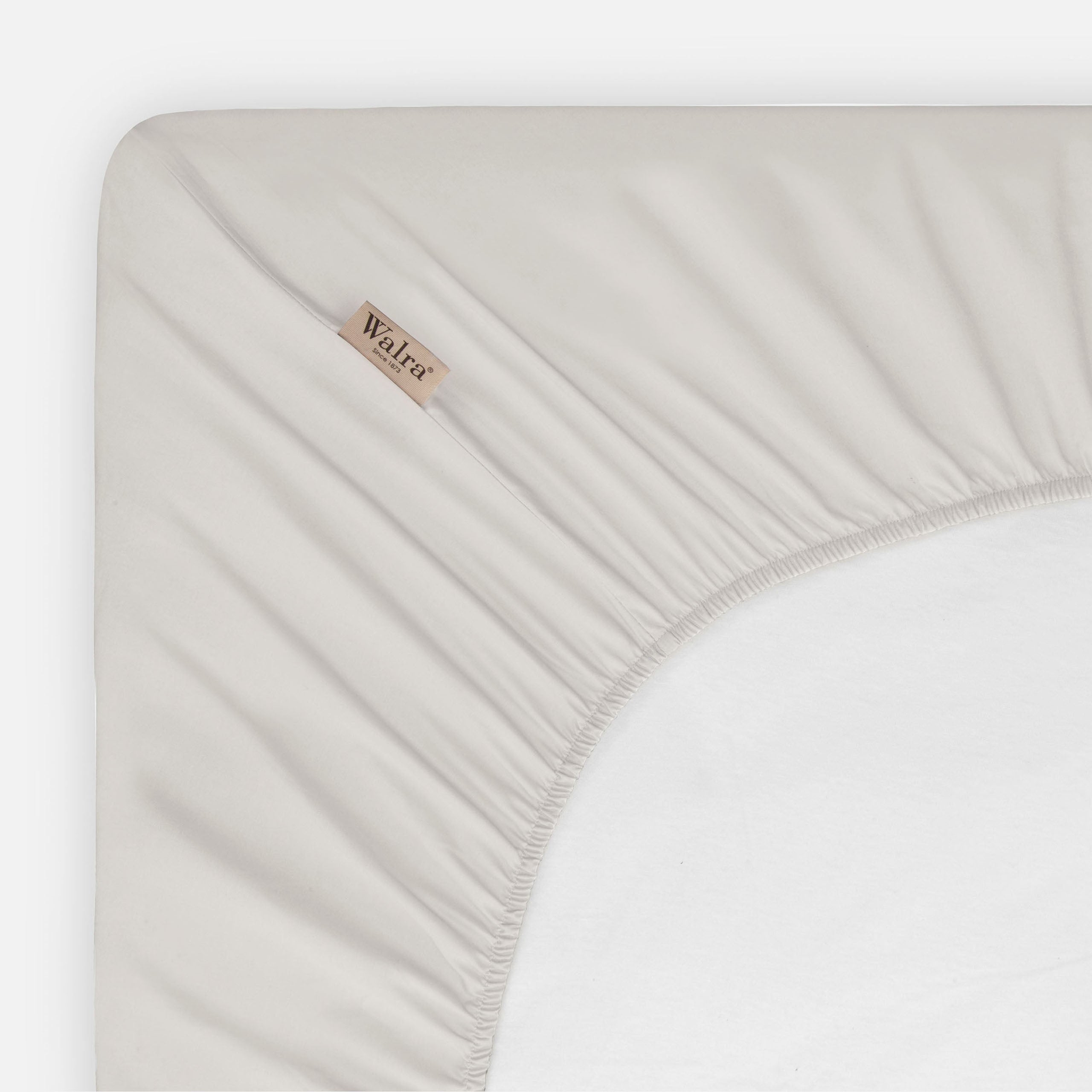 Hoeslaken Crispy Cotton Off White