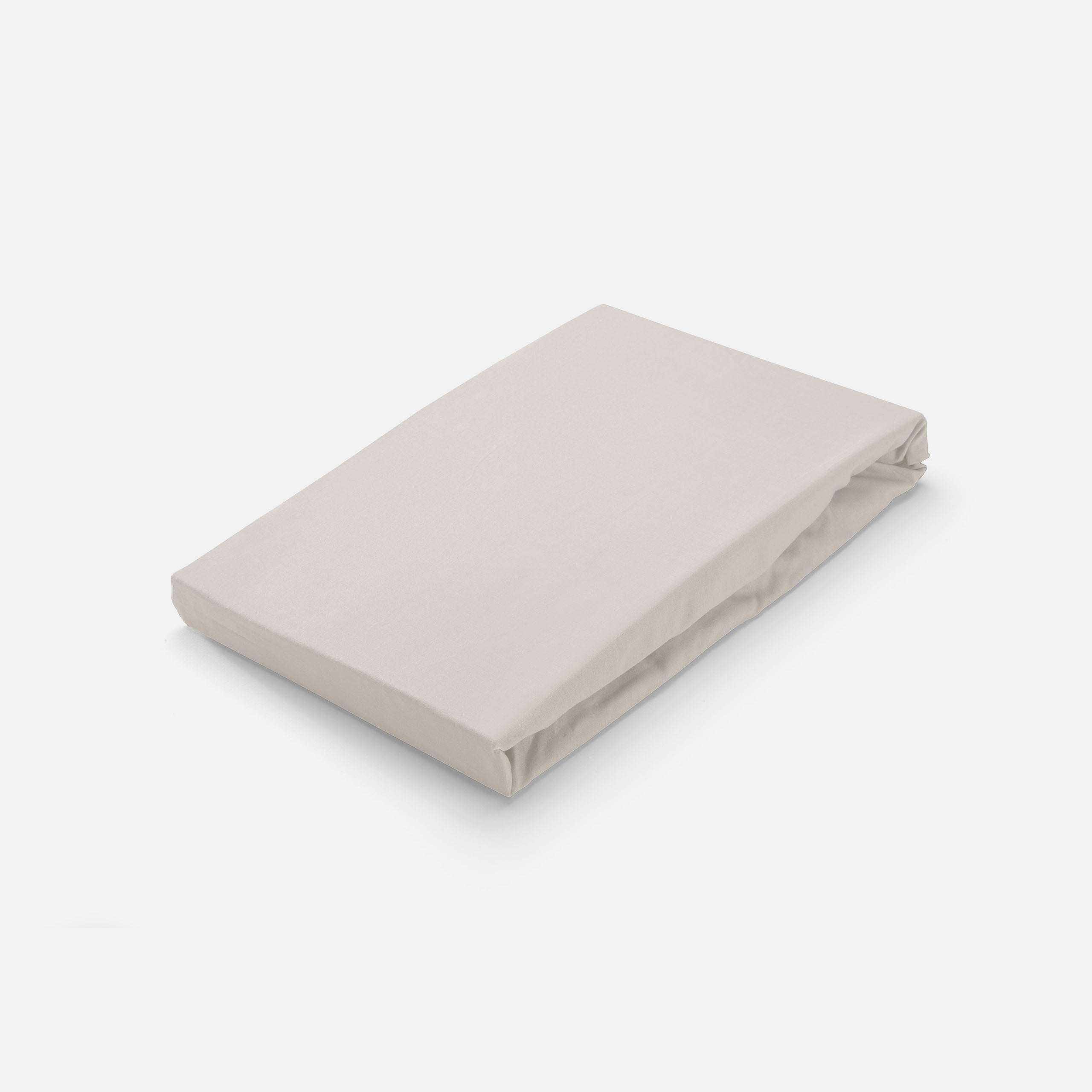 Hoeslaken Crispy Cotton Off White