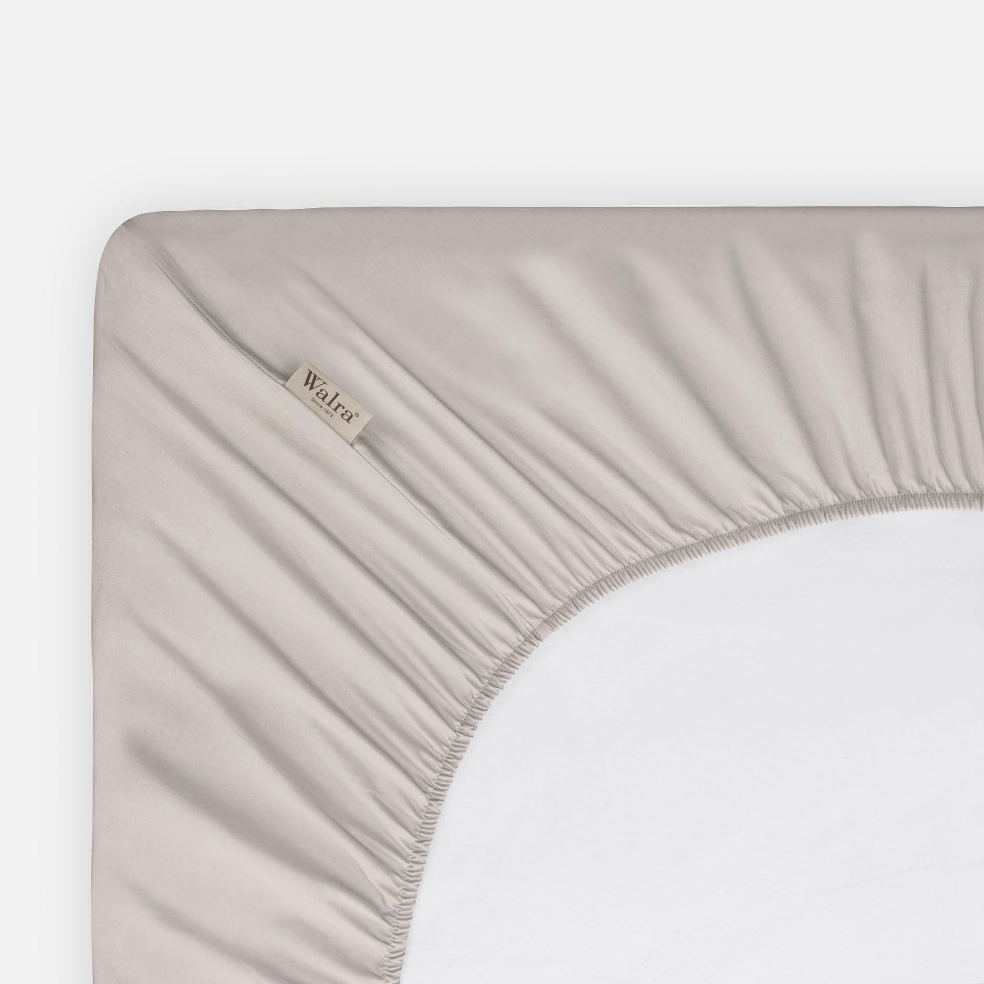 Hoeslaken Crispy Cotton Zand