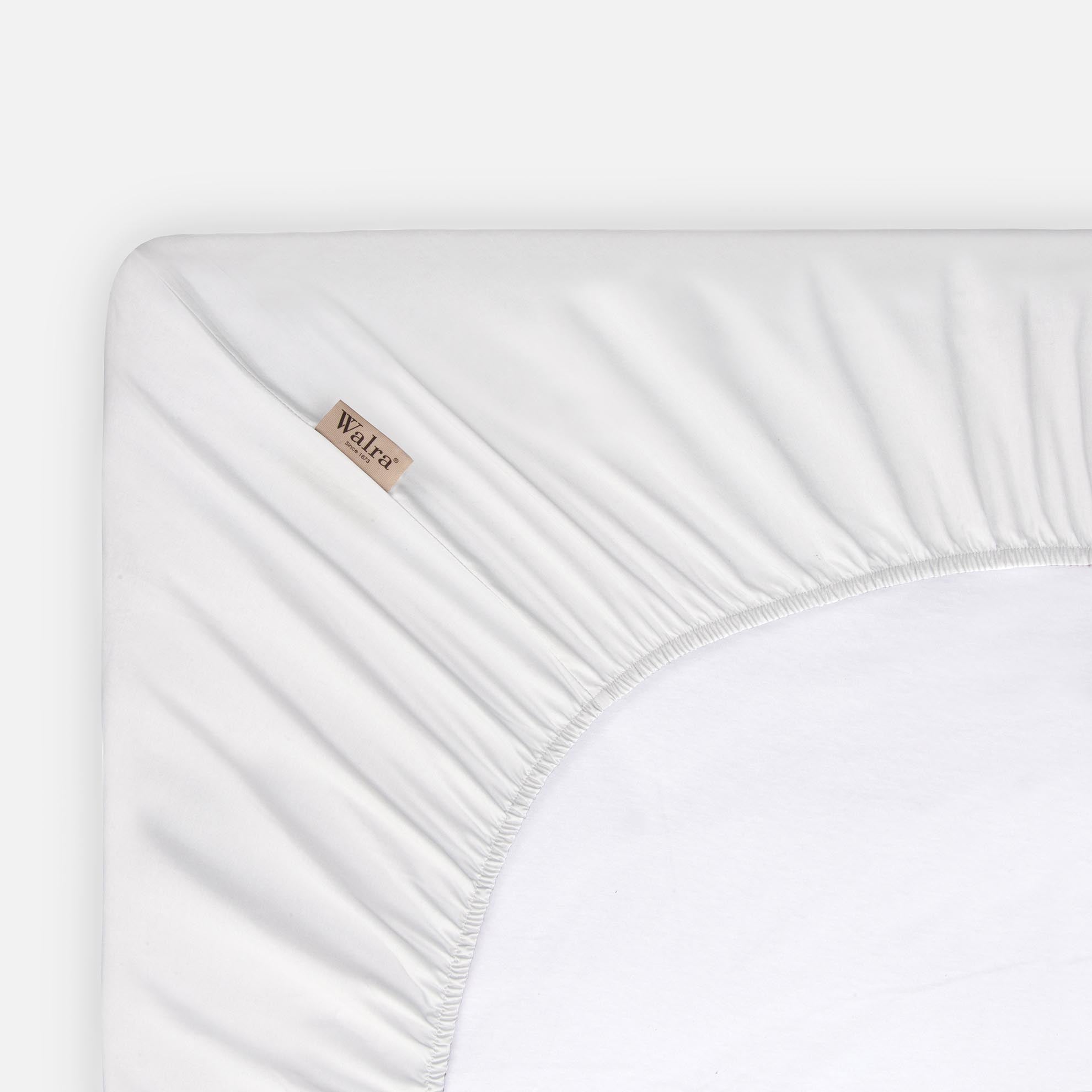 Hoeslaken Crispy Cotton Wit