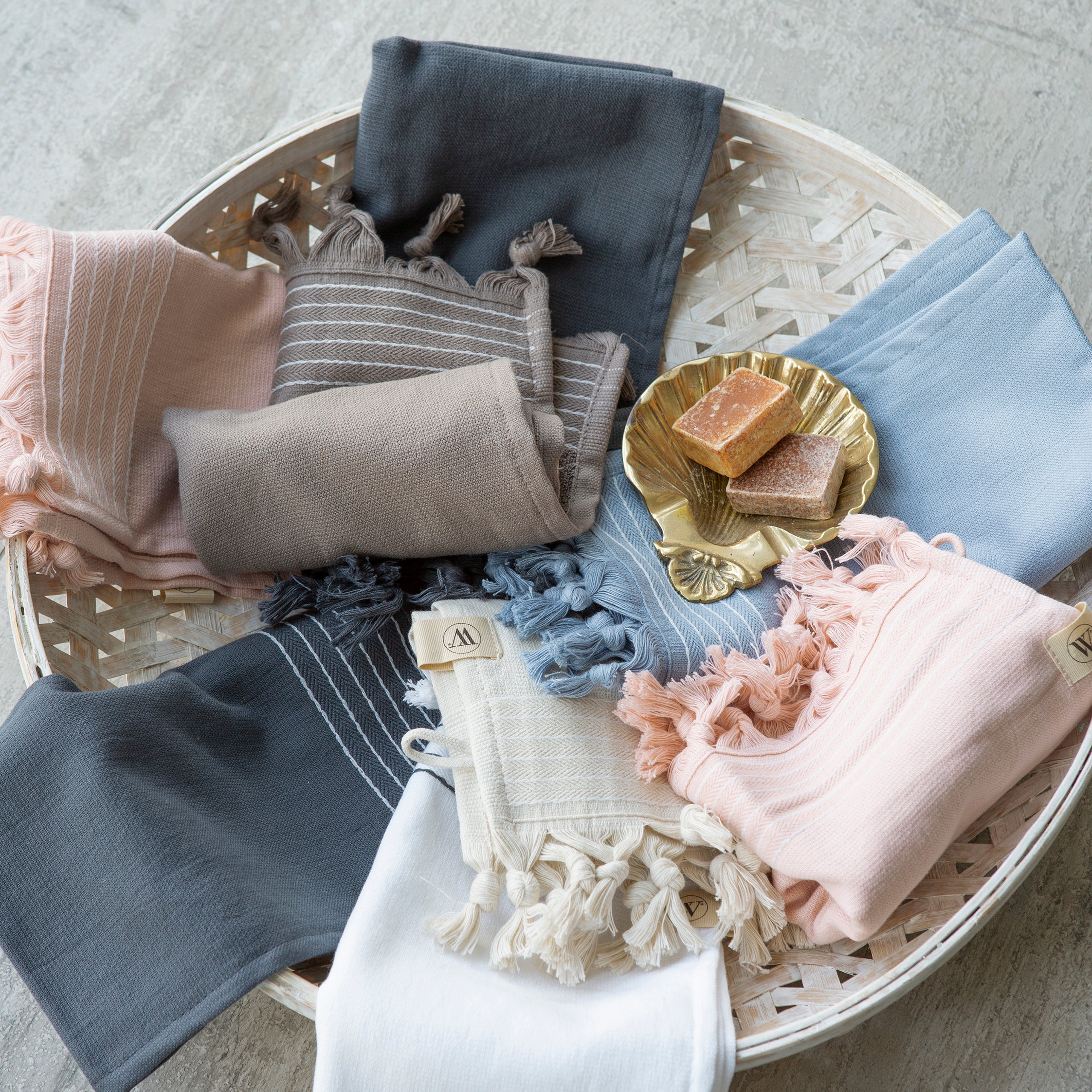 Gastendoek Soft Cotton Hamam 30x50