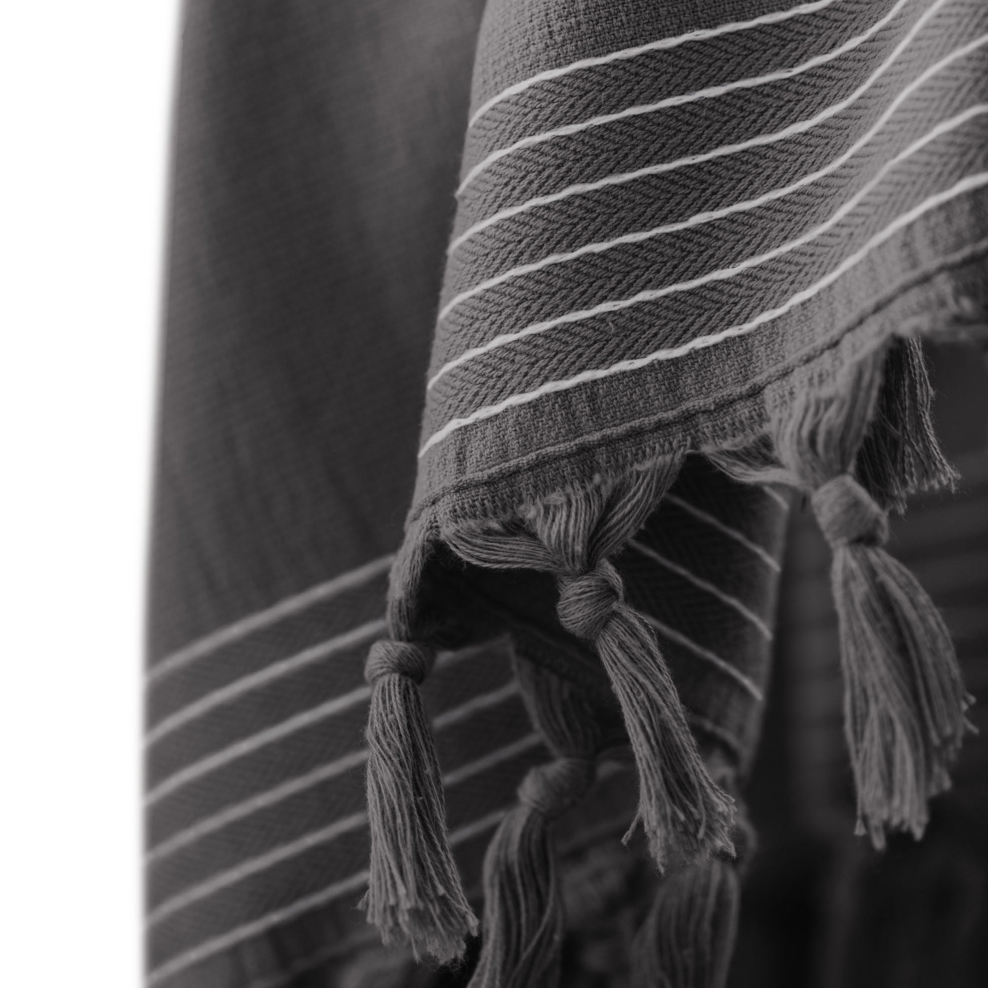 Hamamdoek Soft Cotton Antraciet 100x180