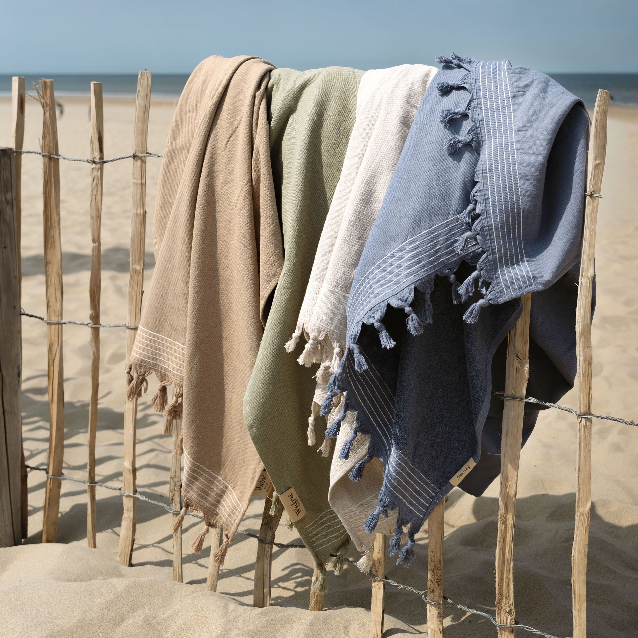 Hamamdoek Soft Cotton Blauw 100x180