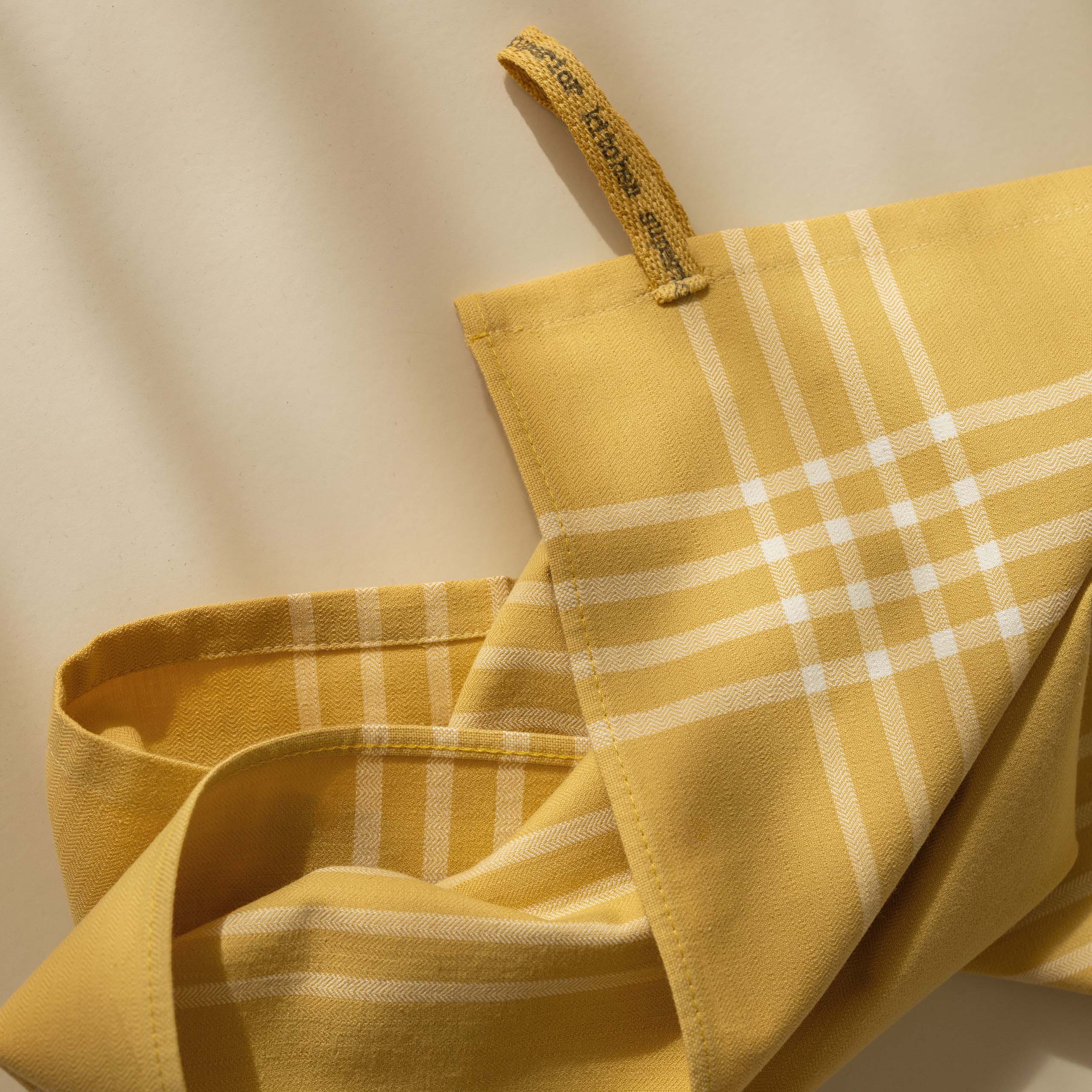 Keukenset Superior Kitchen Set Geel / Wit 2x 50x70 + 1x 50x50