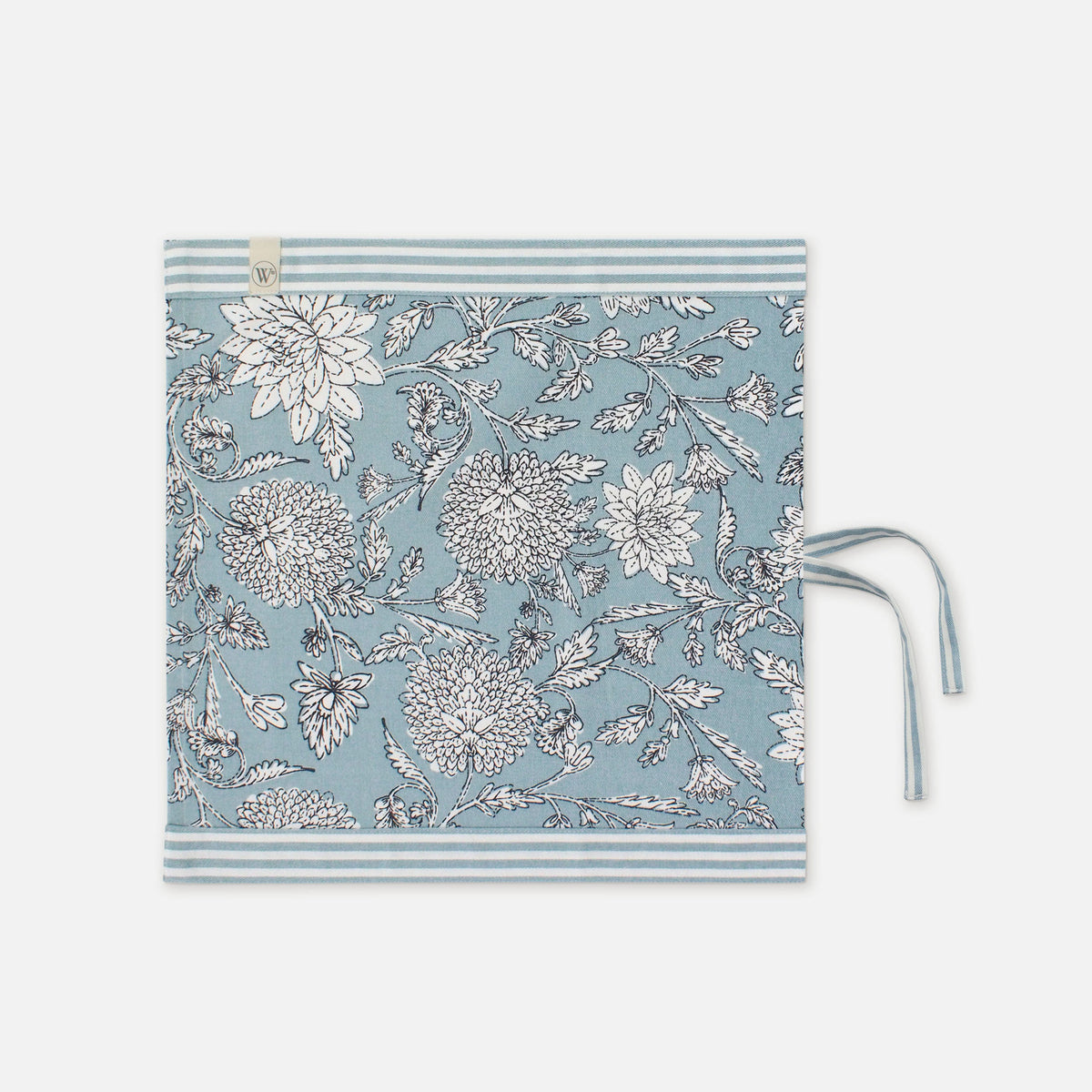 Walra - Servet Set Breezing Bloom - Lichtblauw - Set van 2