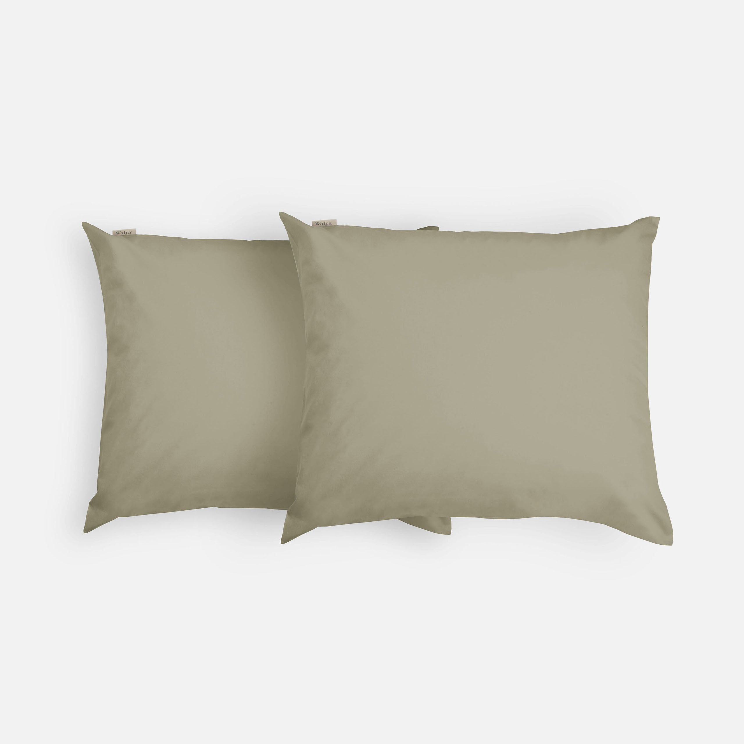 Kussensloop Crispy Cotton Groen 2x 60x70