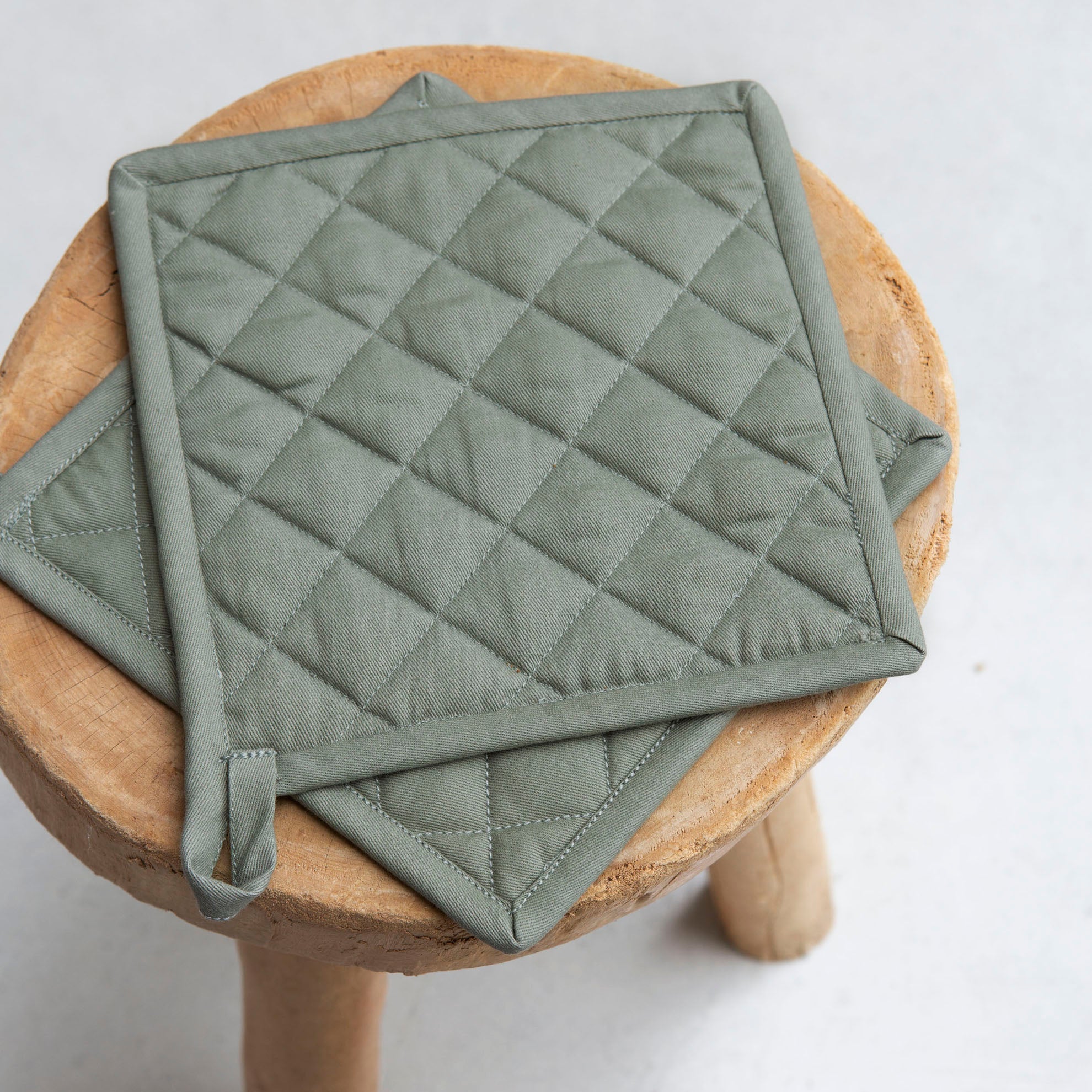 Pannenlap Cook and Trial Legergroen 2x 20x20