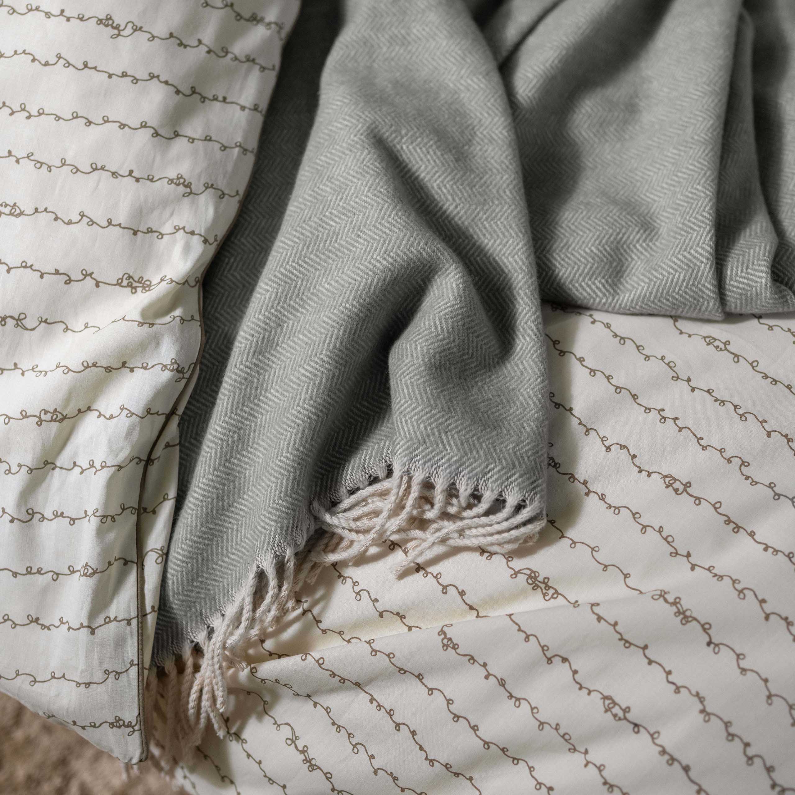 Plaid Sweet Softness Grijs 127x170