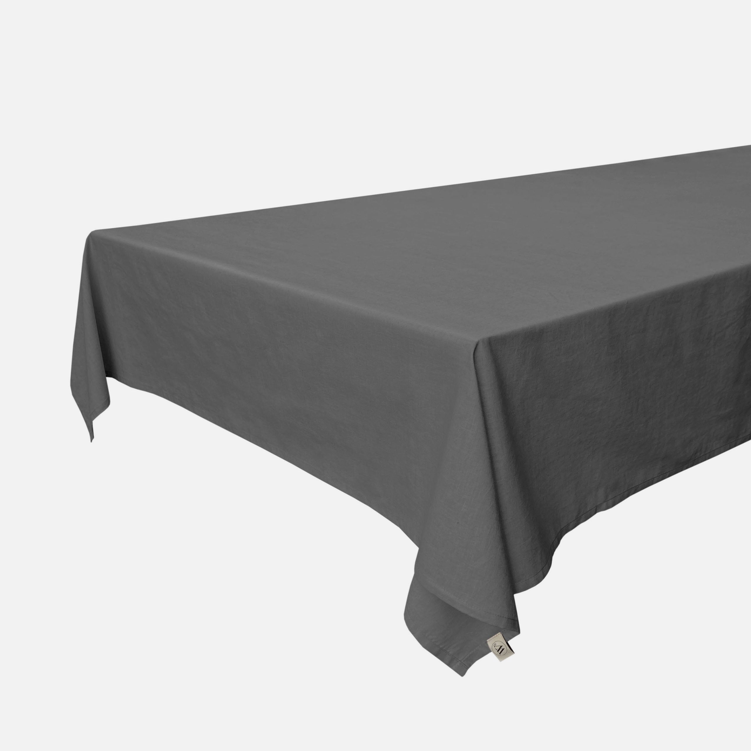 Tafelkleed Lovely Linen Antraciet