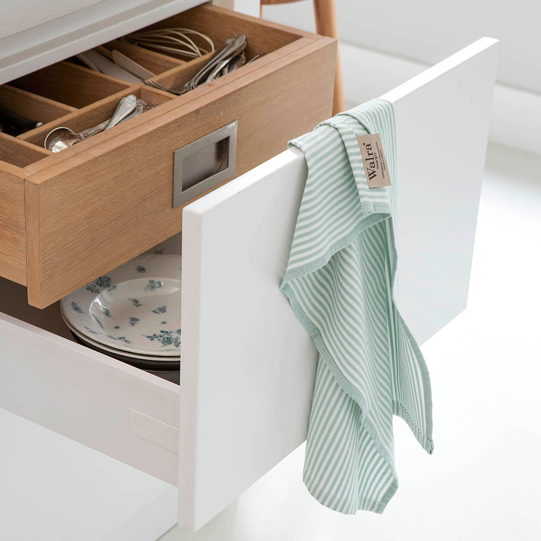 Keukenset Superior Kitchen Set Jade / Wit 2x 50x70 + 1x 50x50