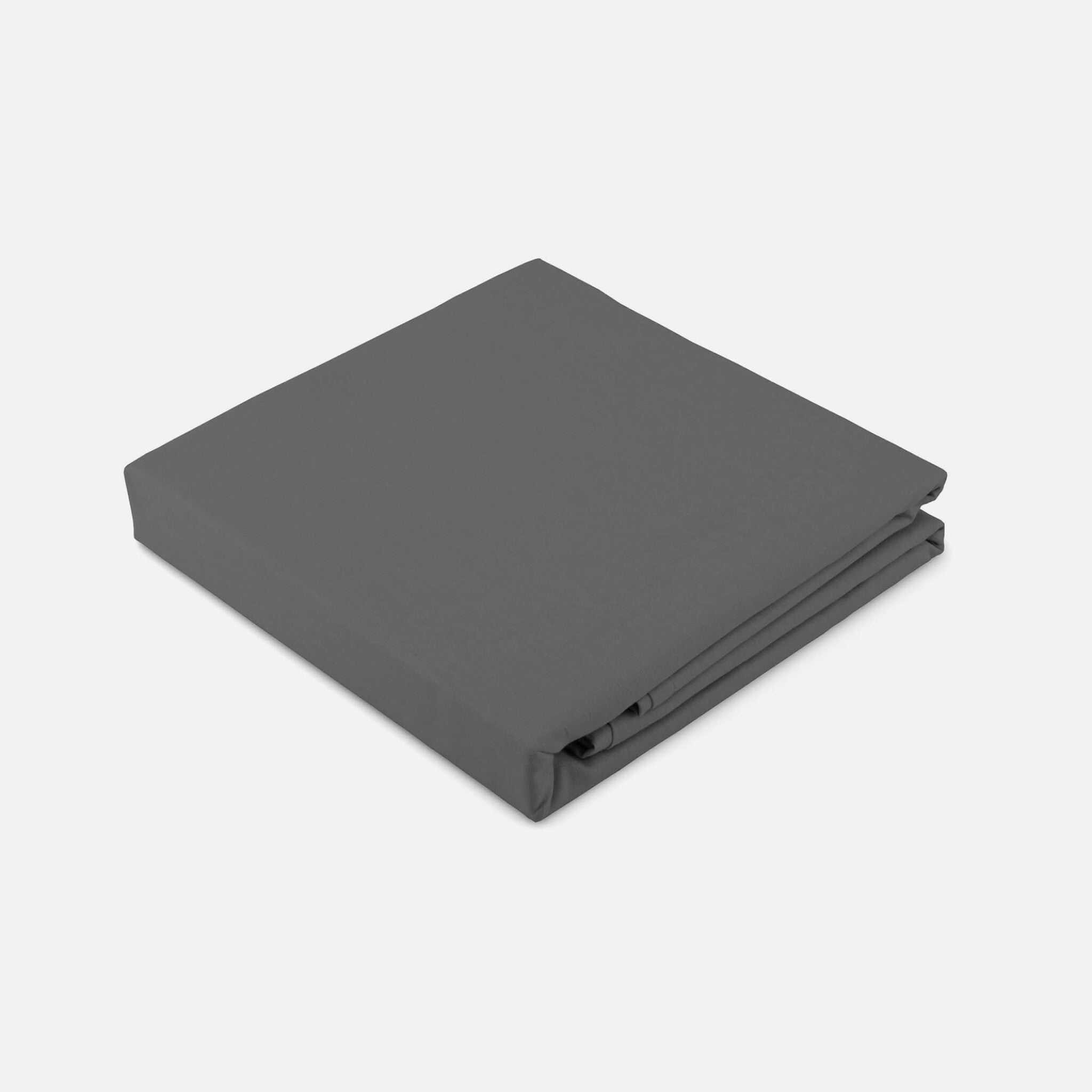 Kussensloop Crispy Cotton Antraciet 2x 60x70