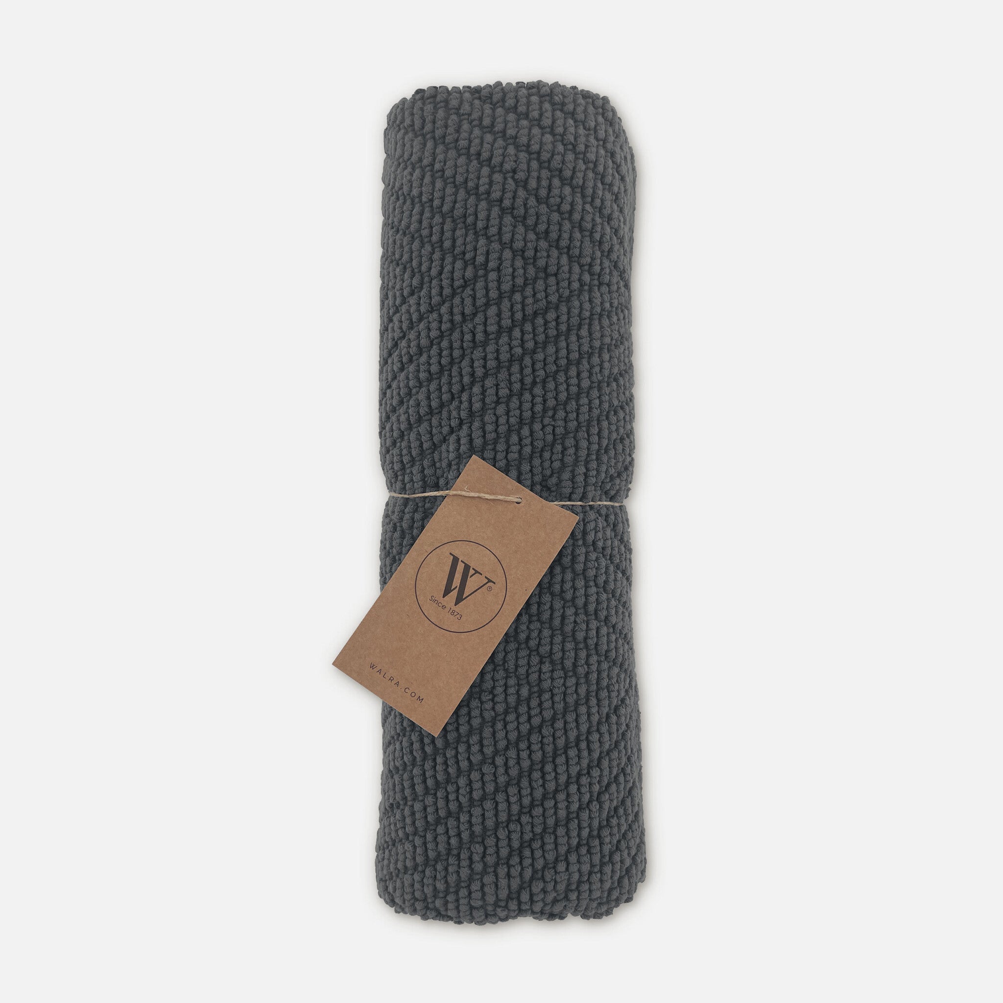 Badmat Soft Cotton Antraciet 60x100