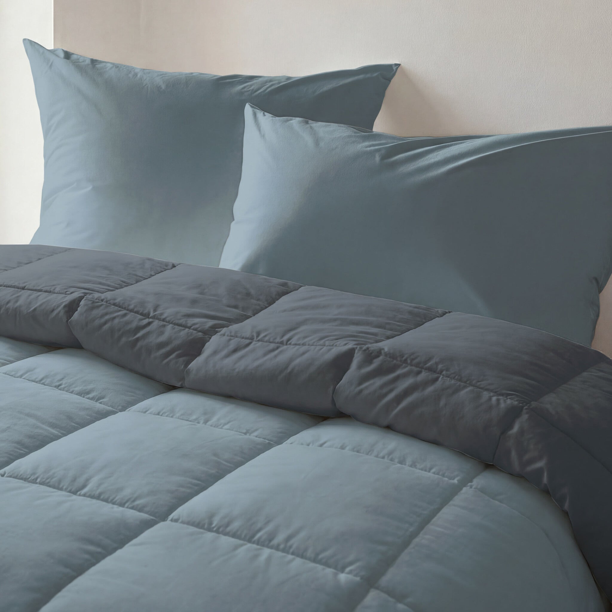 Byrklund Dekbed zonder overtrek Wash & Rest - Blauw