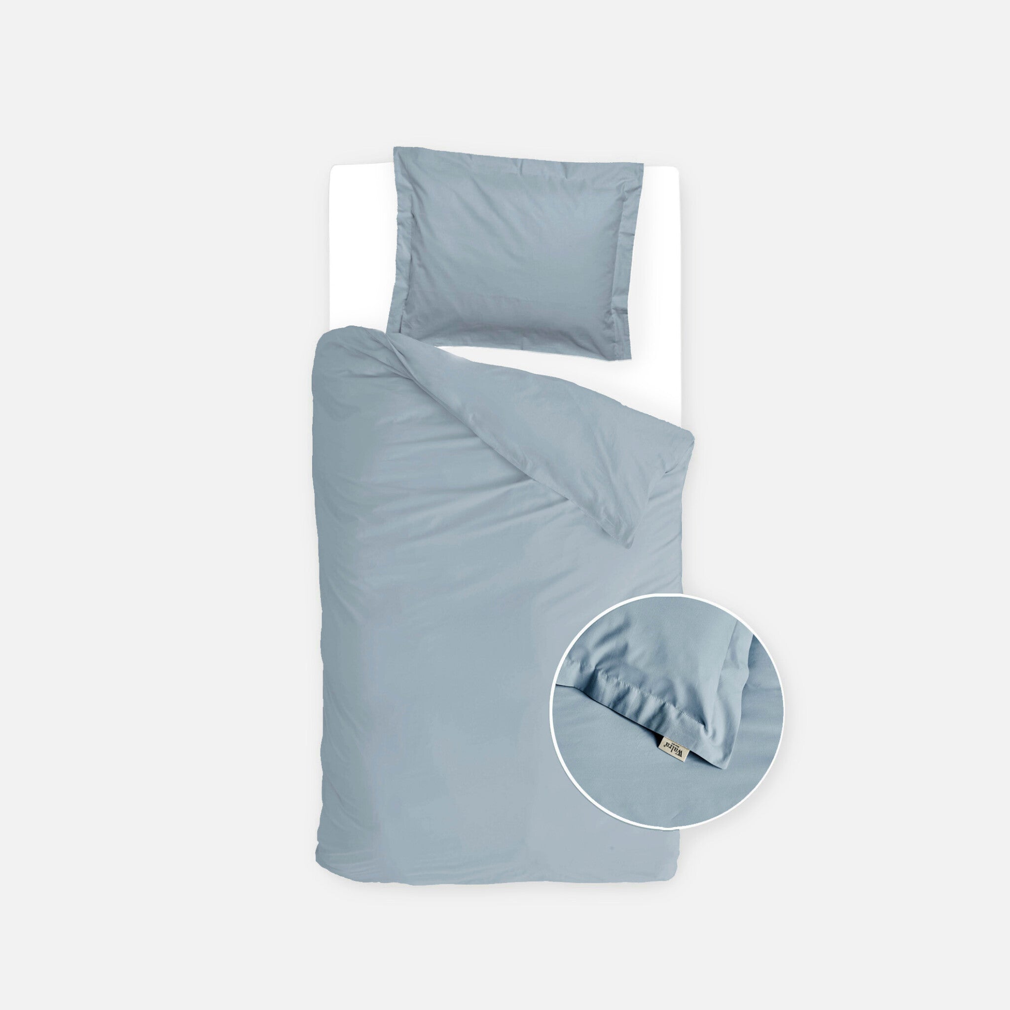 Dekbedovertrek Forever Cotton Zeeblauw