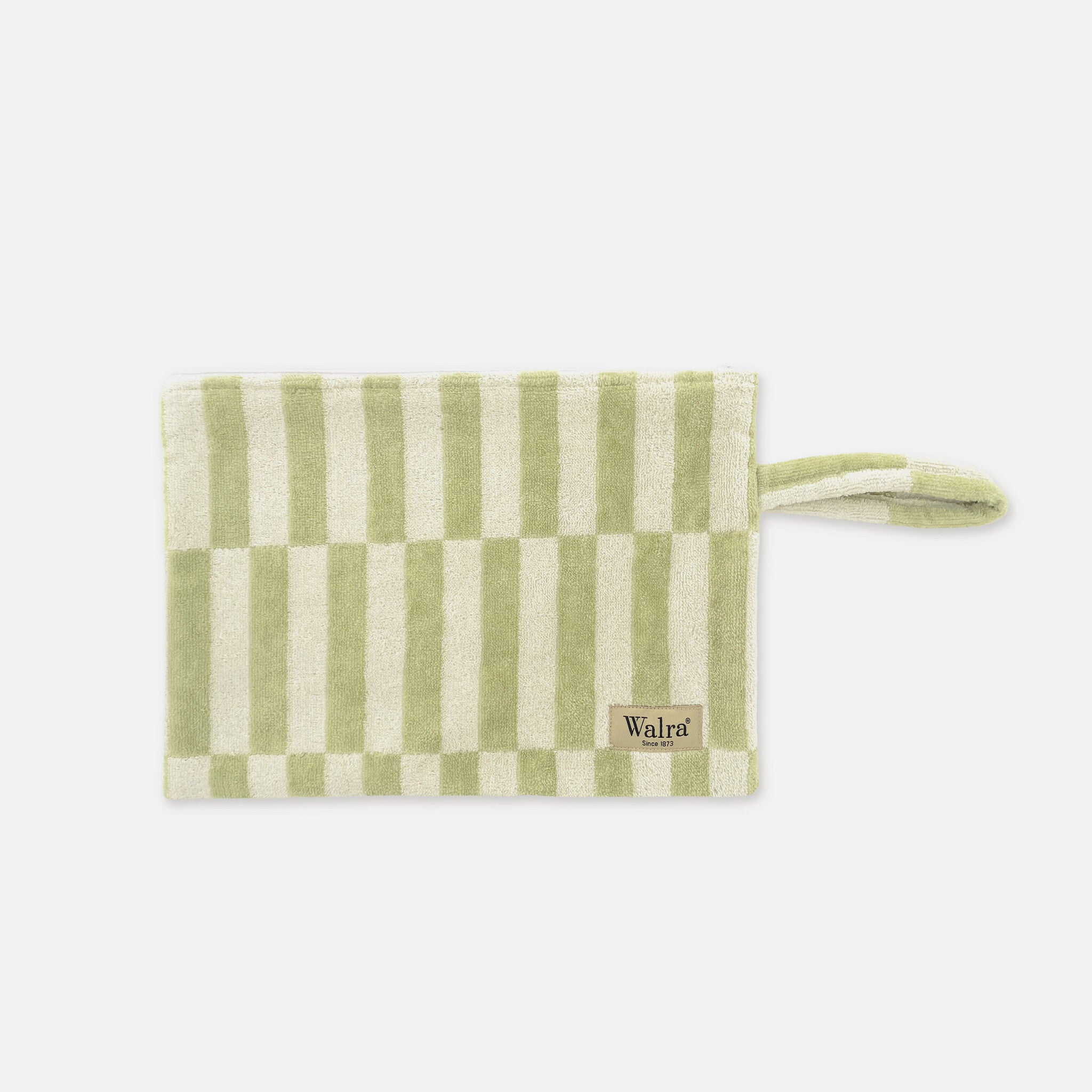 Walra - Strandtasje Salty Square - Groen 25x35