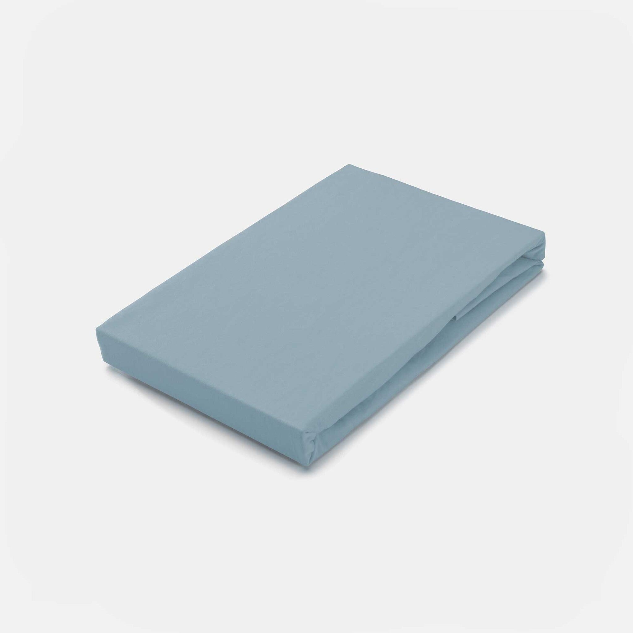 Byrklund Hoeslaken Bed Basics Jersey Blauw