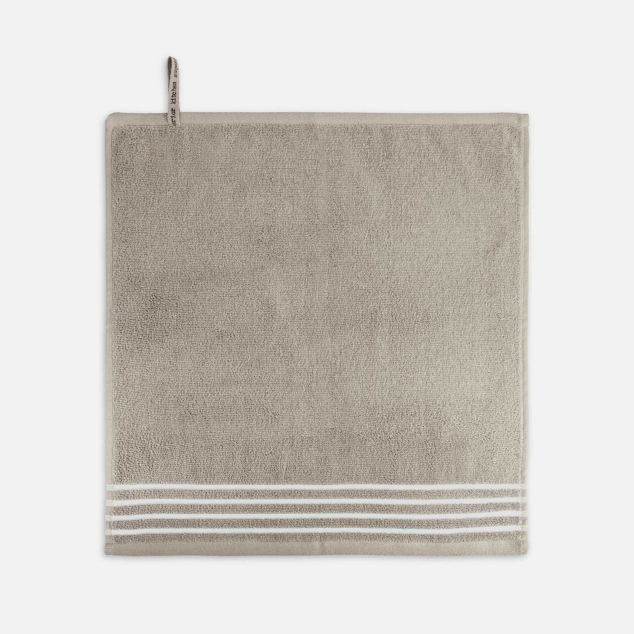 Keukenset Superior Kitchen Set Taupe / Wit 2x 50x70 + 1x 50x50