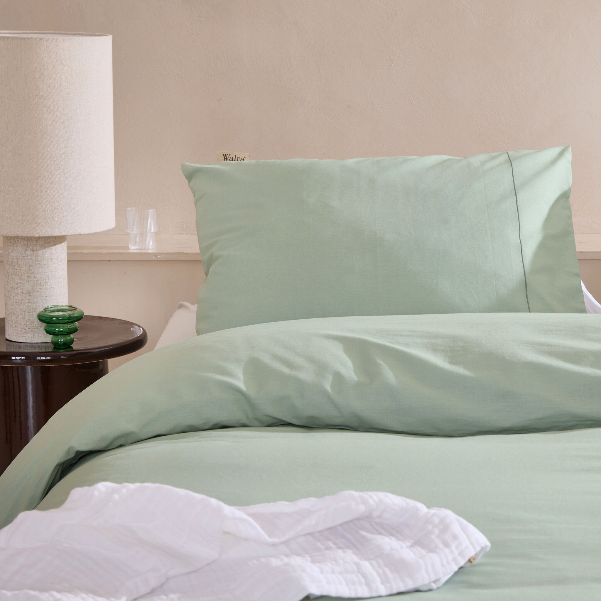 Dekbedovertrek Remade Uni Essence Groen