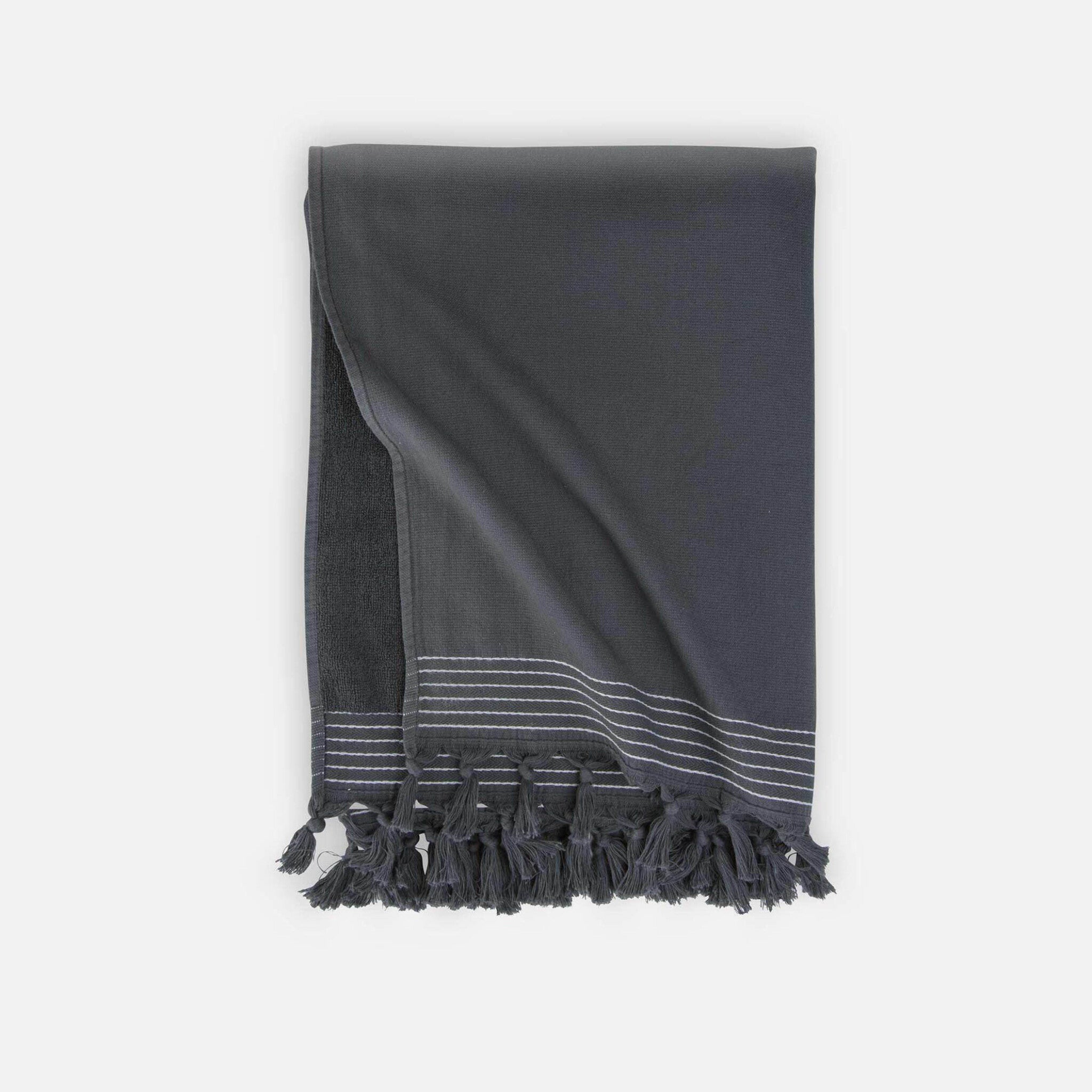 Hamamdoek Soft Cotton Antraciet 100x180