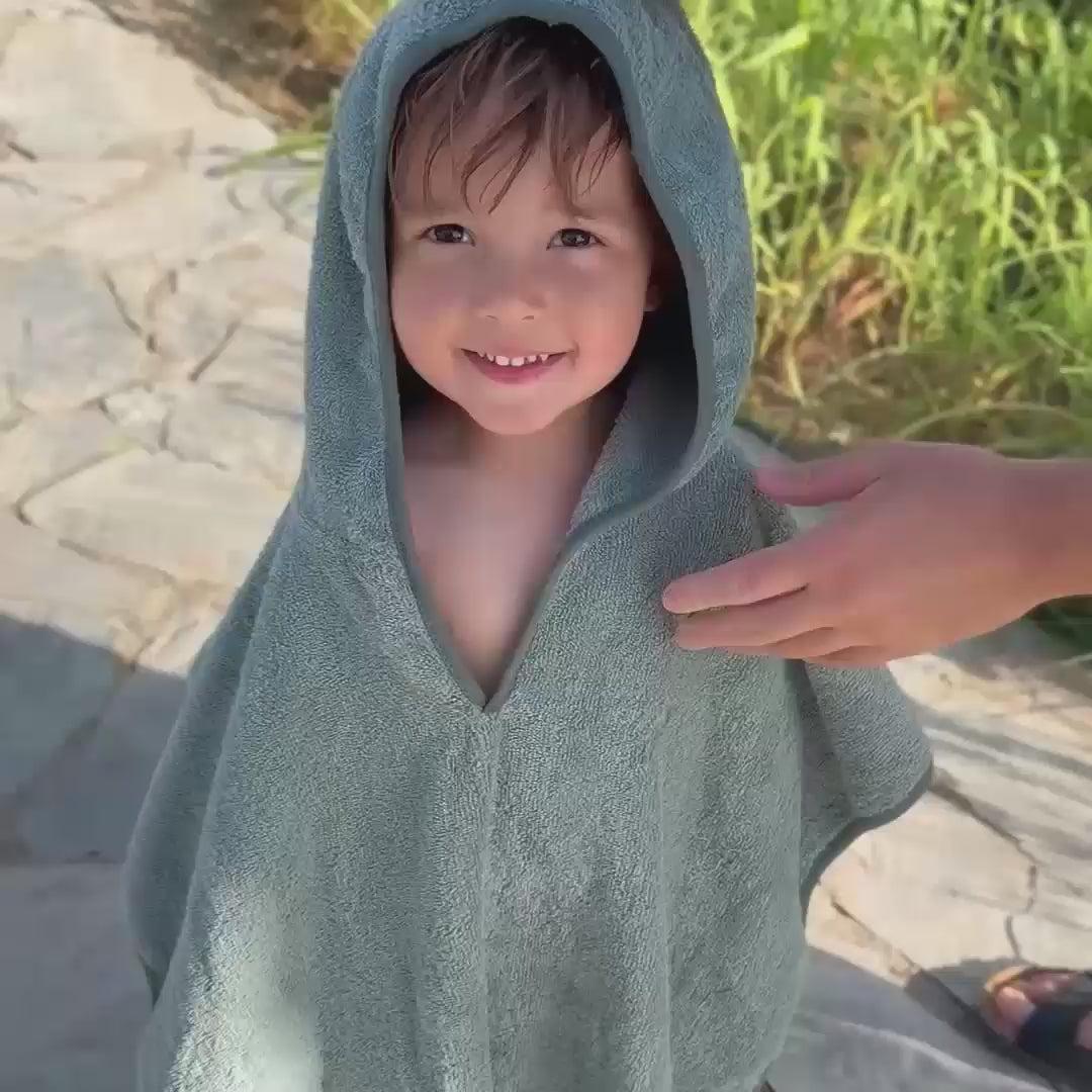 Handdoek Kinderponcho Draak