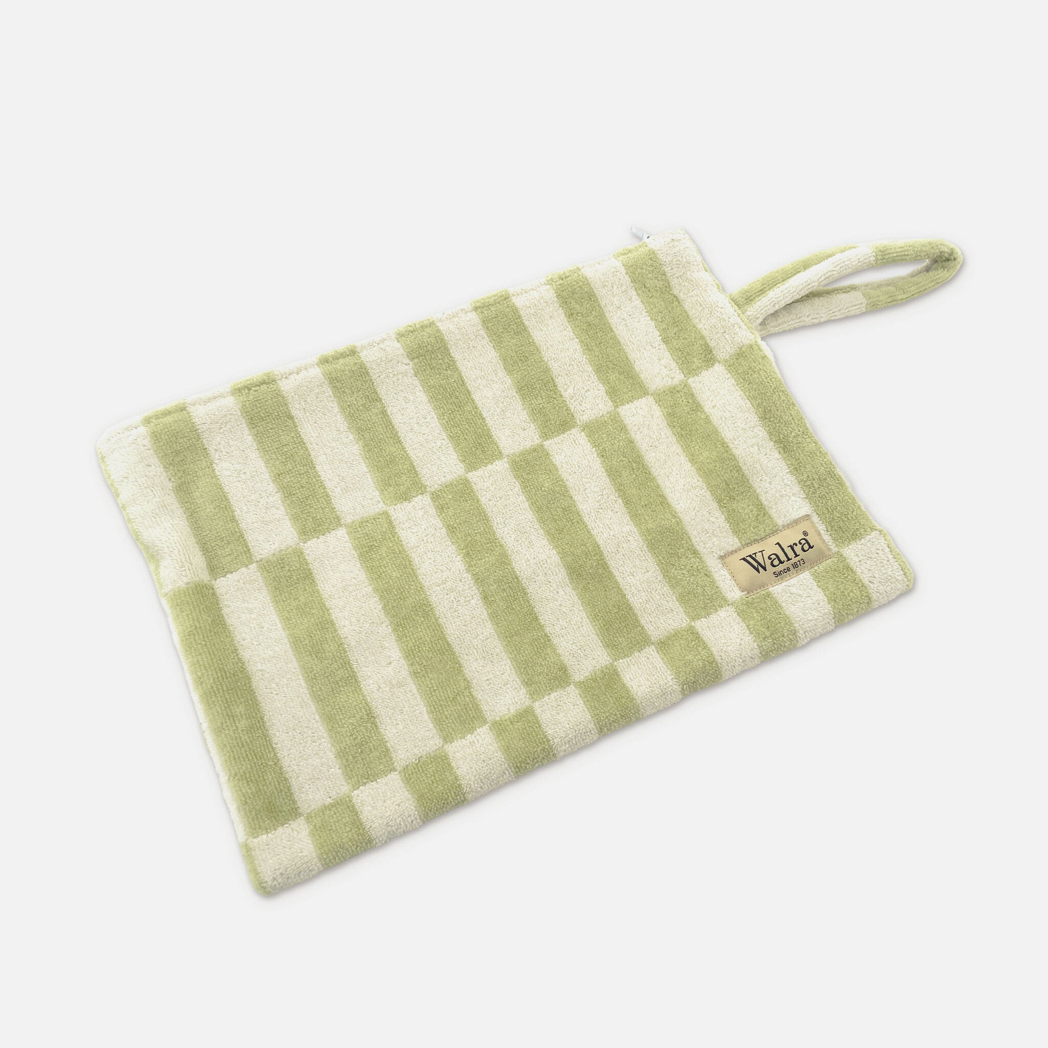 Walra - Strandtasje Salty Square - Groen 25x35
