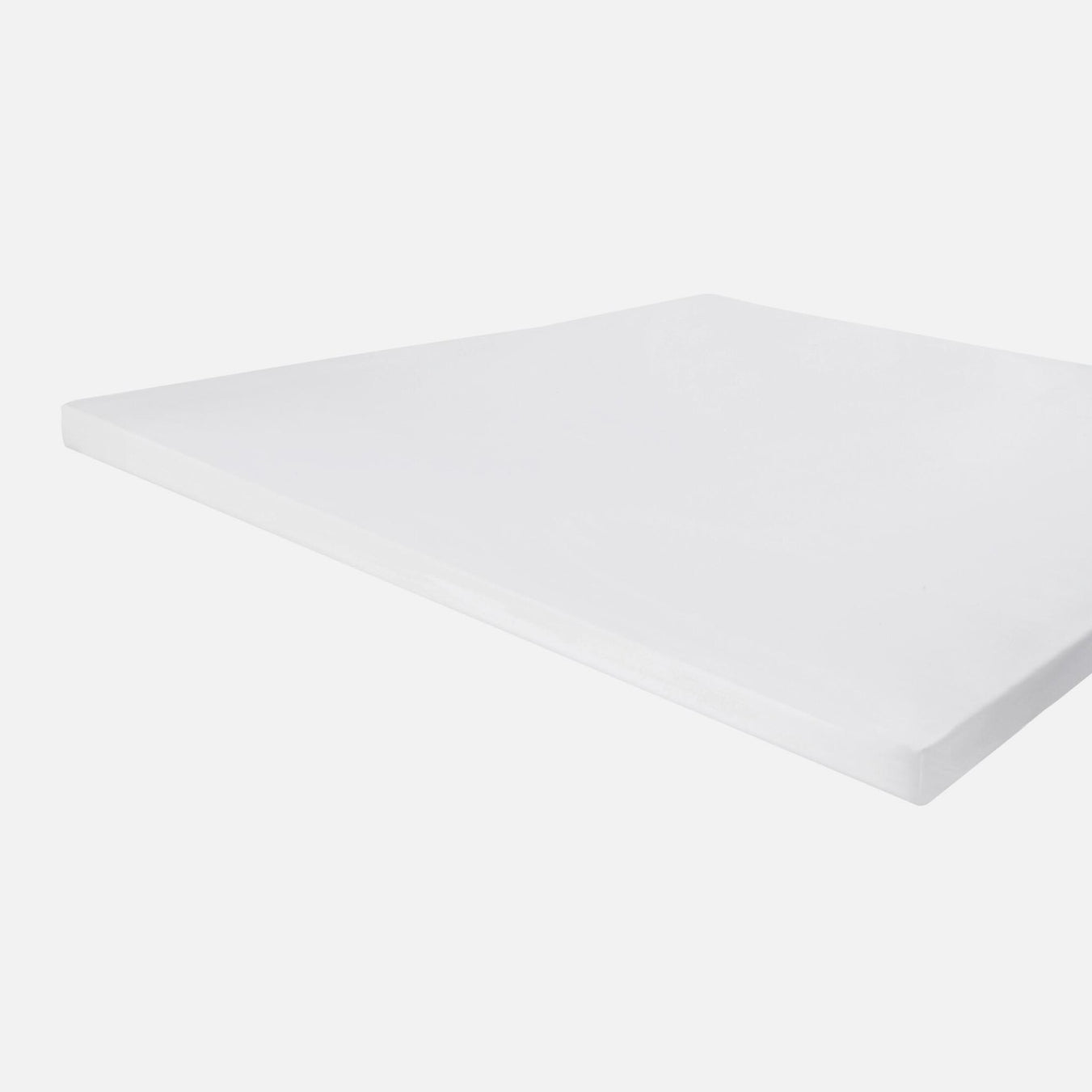 Hoeslaken Jersey Stretch Topper Wit