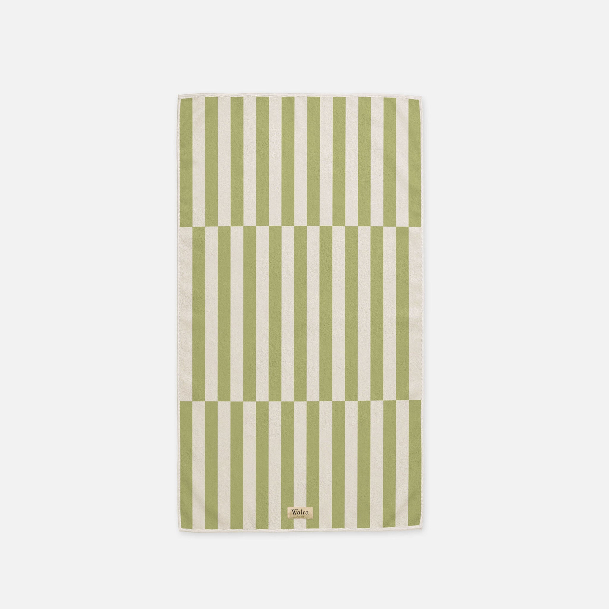 Walra - Strandlaken Salty Square - Groen 100x180