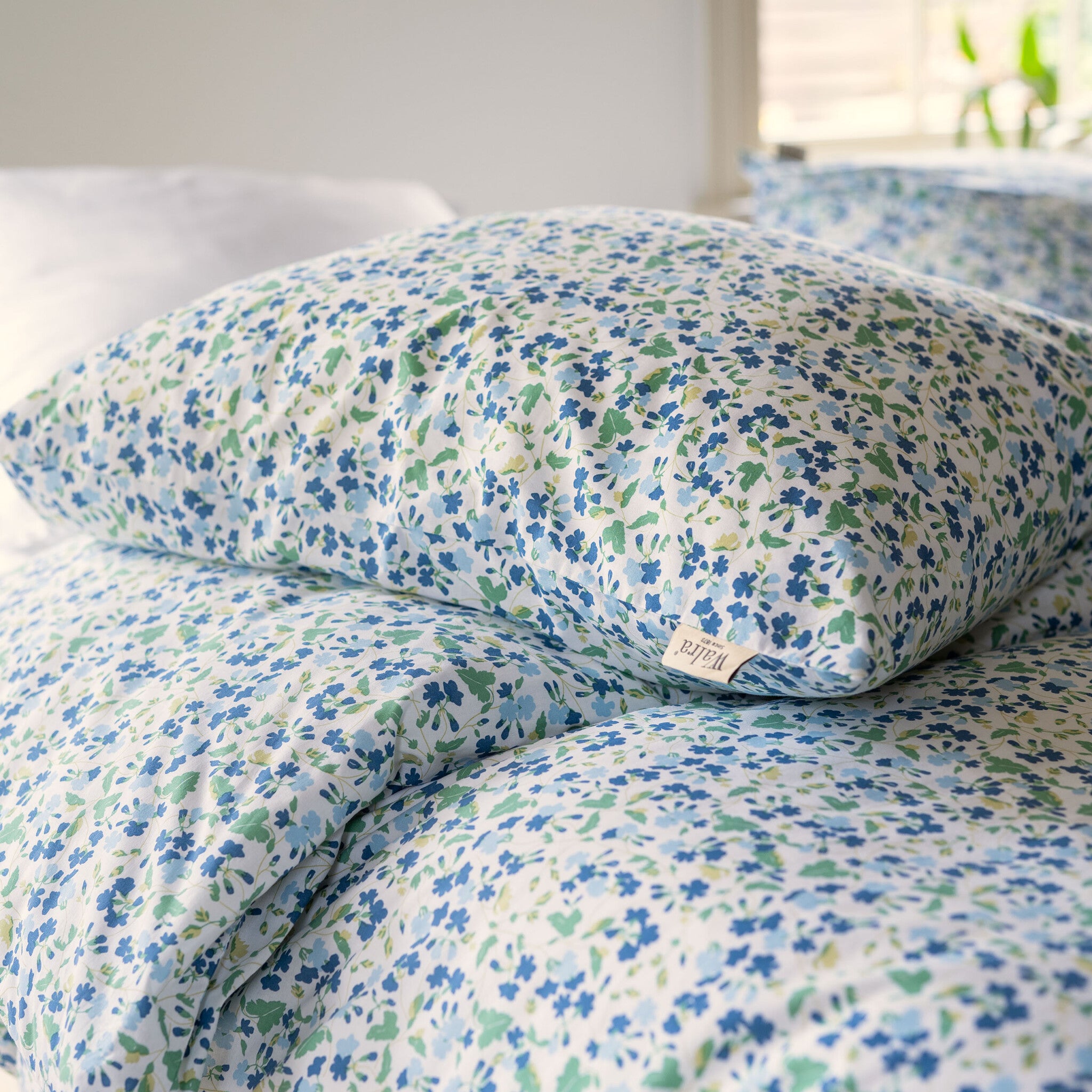 Dekbedovertrek Remade Flower Fairytale Blauw